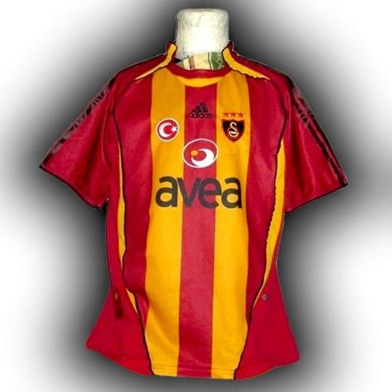 Adidas Fc Galatasaray SK Turkey 2006 2007 Home 2 shirt jersey Size US XL / EU 56 / 4 - 2 Thumbnail