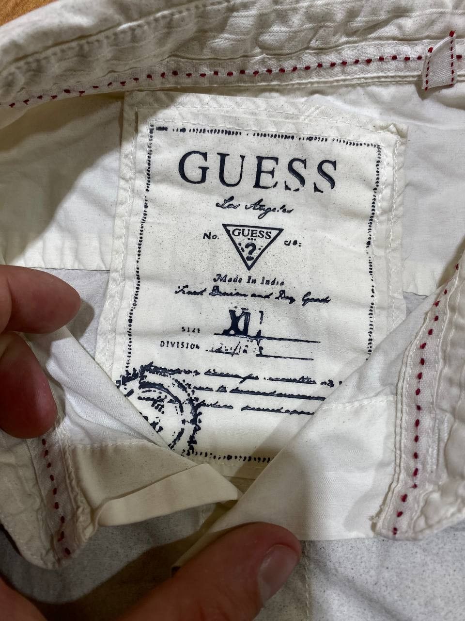 Guess GUESS Denim Western Button Up short Sleeve Shirt Size XL / US 12-14 / IT 48-50 - 2 Thumbnail