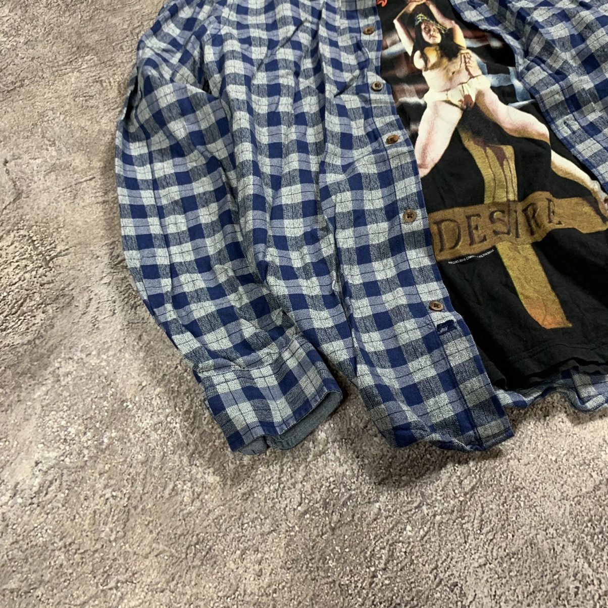 Vintage Vintage 90s Checkered Plaid Shirt Oversized Grunge Streetwea Size US M / EU 48-50 / 2 - 2 Thumbnail