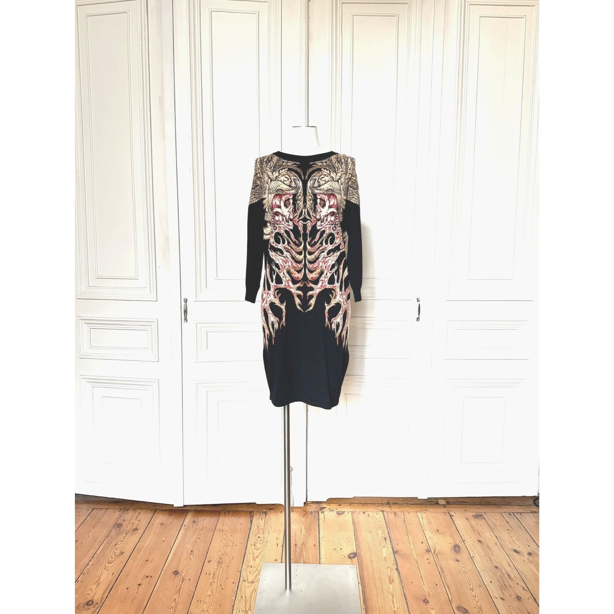 Alexander McQueen FW 2010 Hells Angels Knitted Dress Size M / US 6-8 / IT 42-44 - 1 Thumbnail