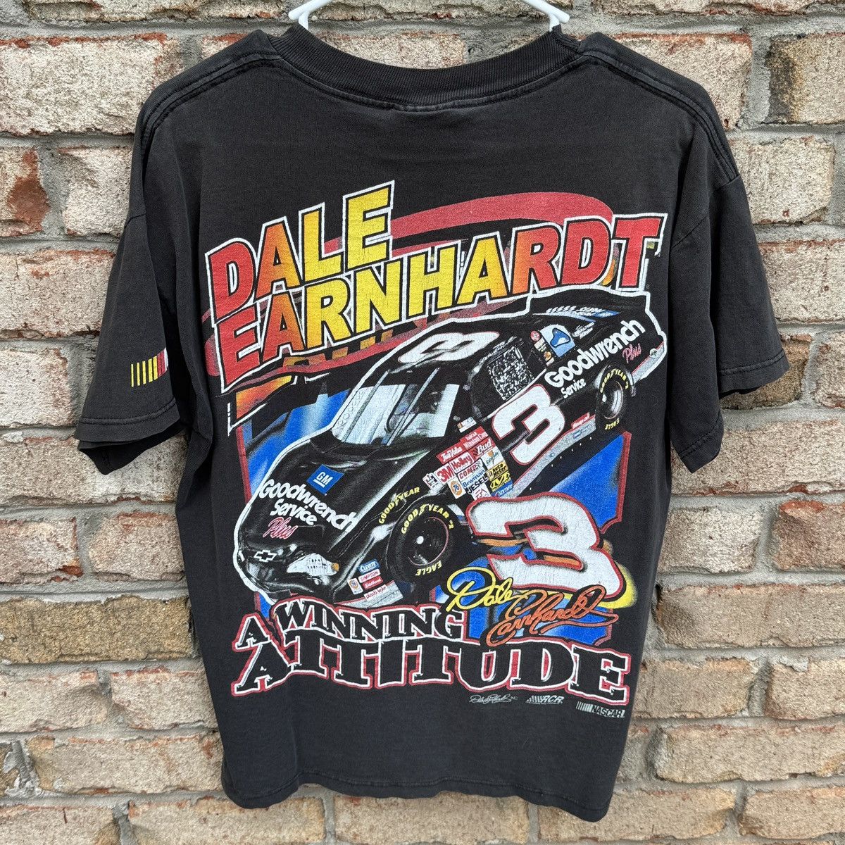 NASCAR Vintage 90s NASCAR Dale Earnhardt short sleeve t shirt Size US M / EU 48-50 / 2 - 1 Thumbnail