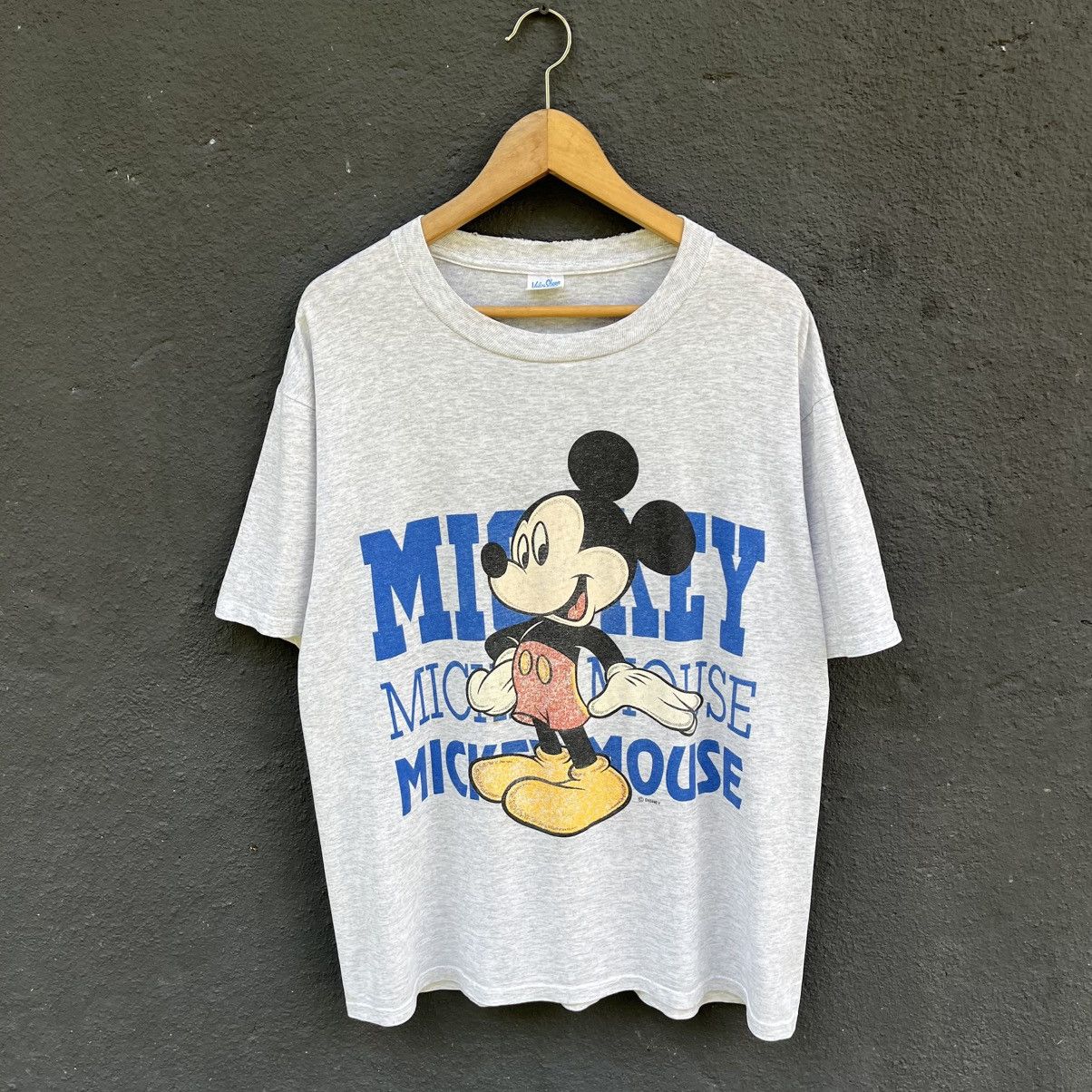 Mickey Mouse Thrashed 90s Mickey Mouse Disney Tee Size US L / EU 52-54 / 3 - 1 Thumbnail