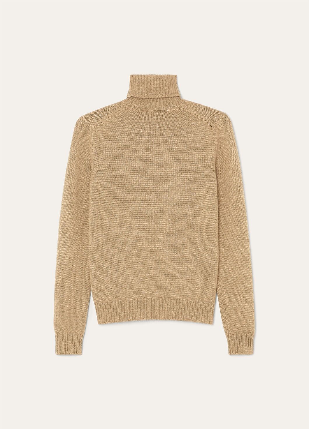 Loro Piana o1w1db10825 FAM9052 Parksville Turtleneck Sweater in Beige Size L / US 10 / IT 46 - 6 Thumbnail