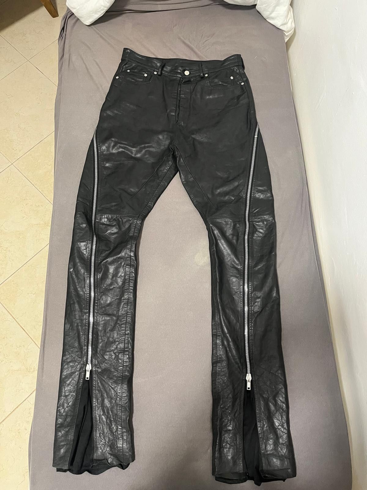 Rick Owens Rick Owens bolan banana calf pants “EDFU” Size US 31 - 2 Thumbnail