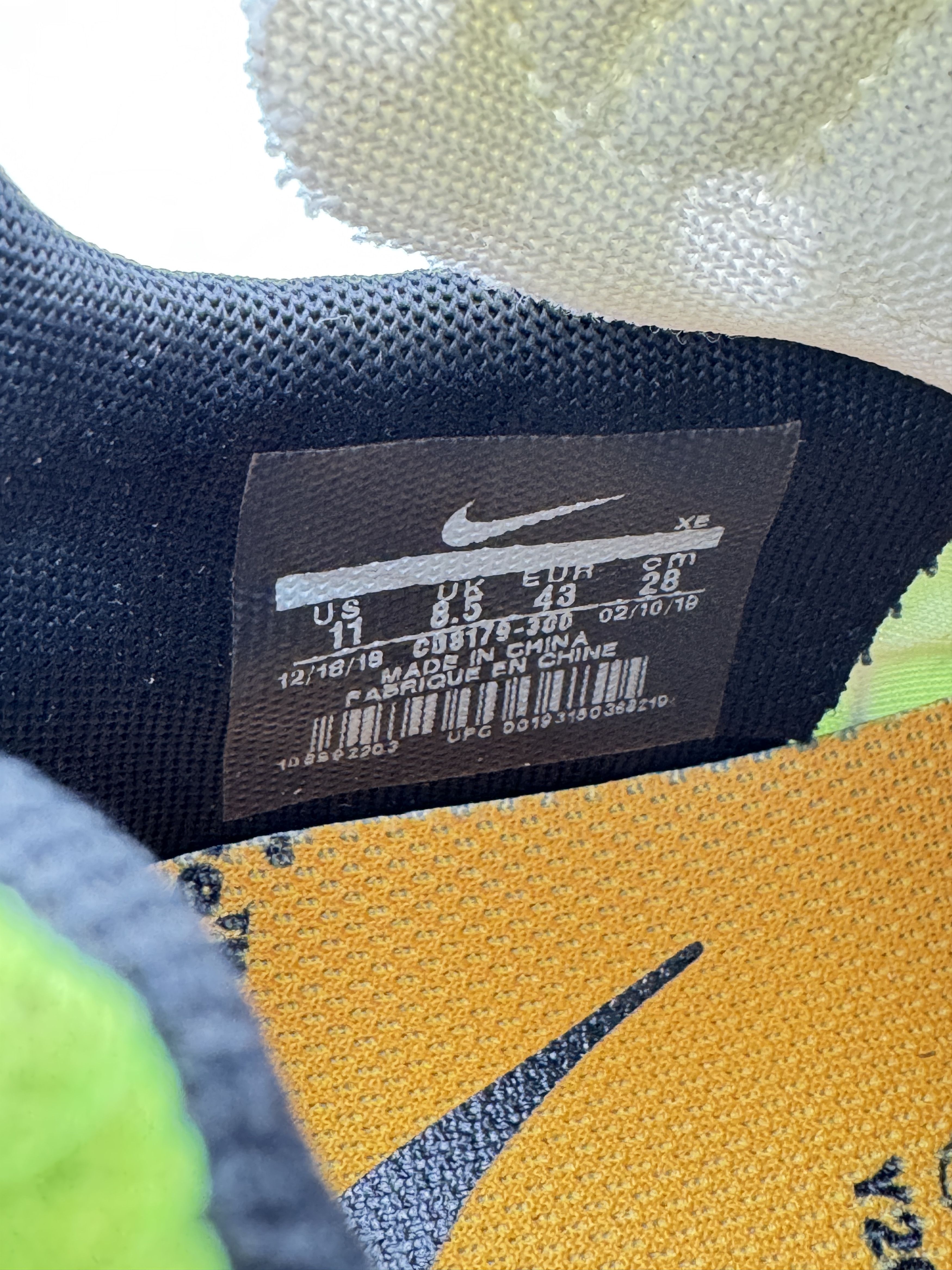 Nike × Off-White OFF-WHITE Nike Zoom Terra Kiger 5 Electric Green Size US 9.5 / EU 42-43 - 8 Thumbnail