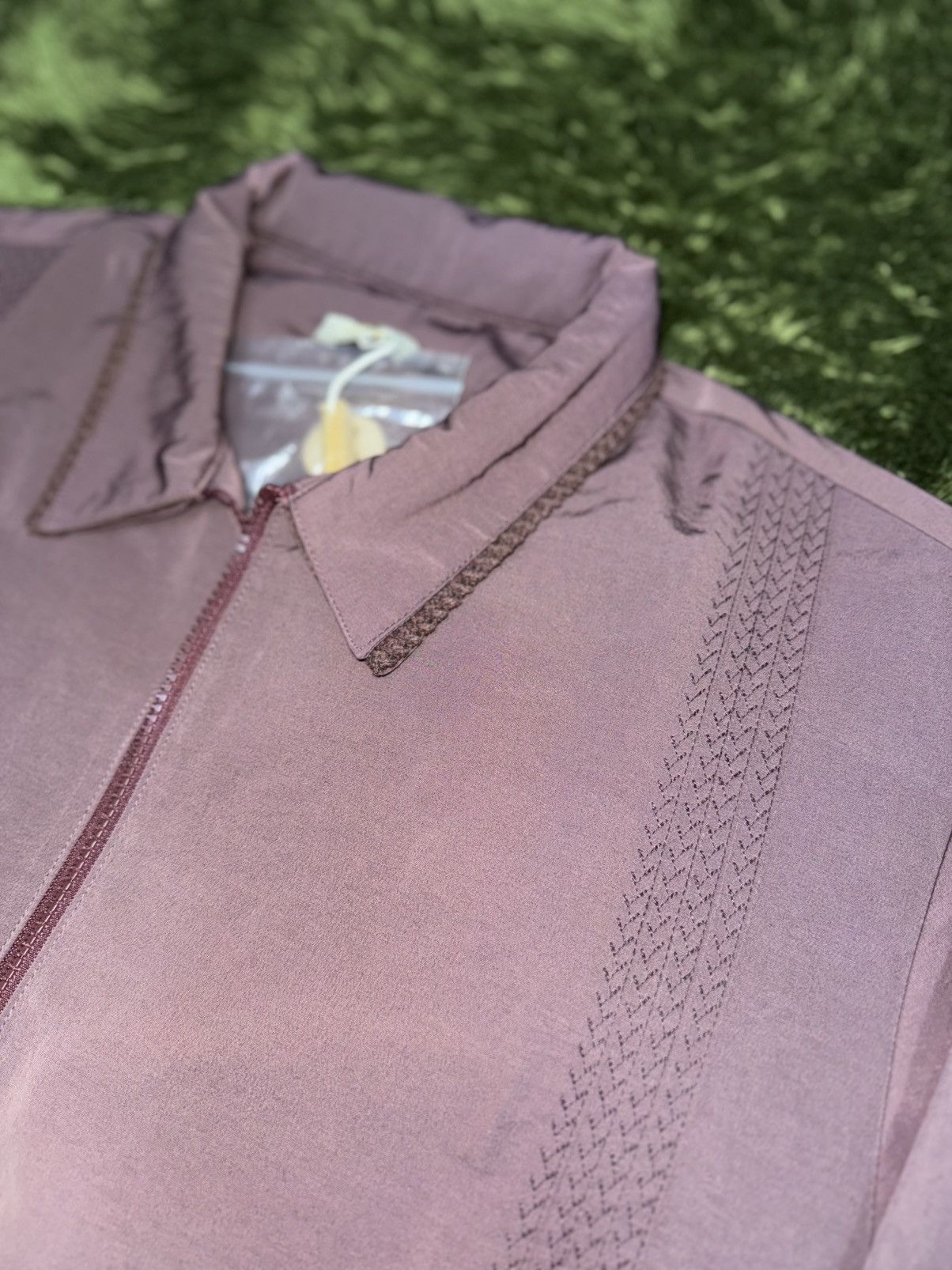 JiyongKim × POST ARCHIVE FACTION (PAF) × XLIM [4] xlim ep.3 01 two way zipper shirts jacket burgundy Size US XL / EU 56 / 4 - 5 Thumbnail