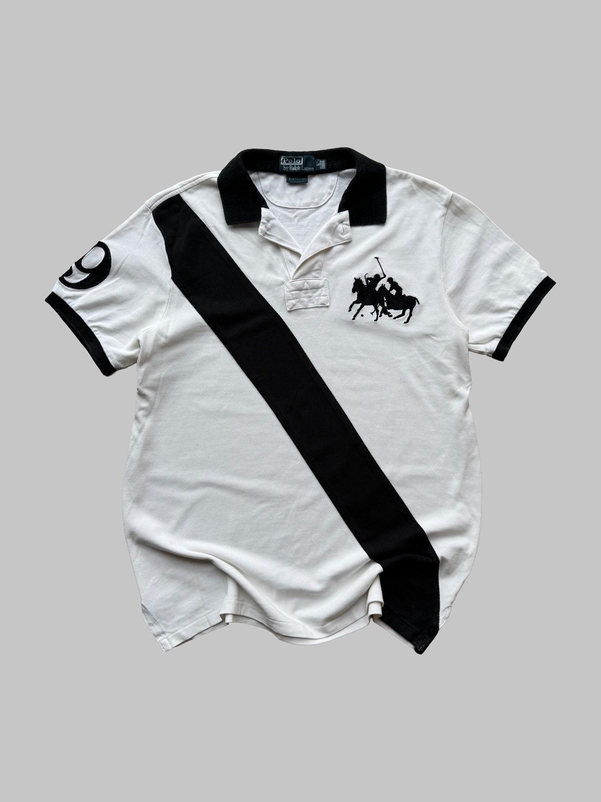 Polo Ralph Lauren Polo Ralph Lauren Riders Club #9 vintage polo big pony Size US L / EU 52-54 / 3 - 1 Thumbnail