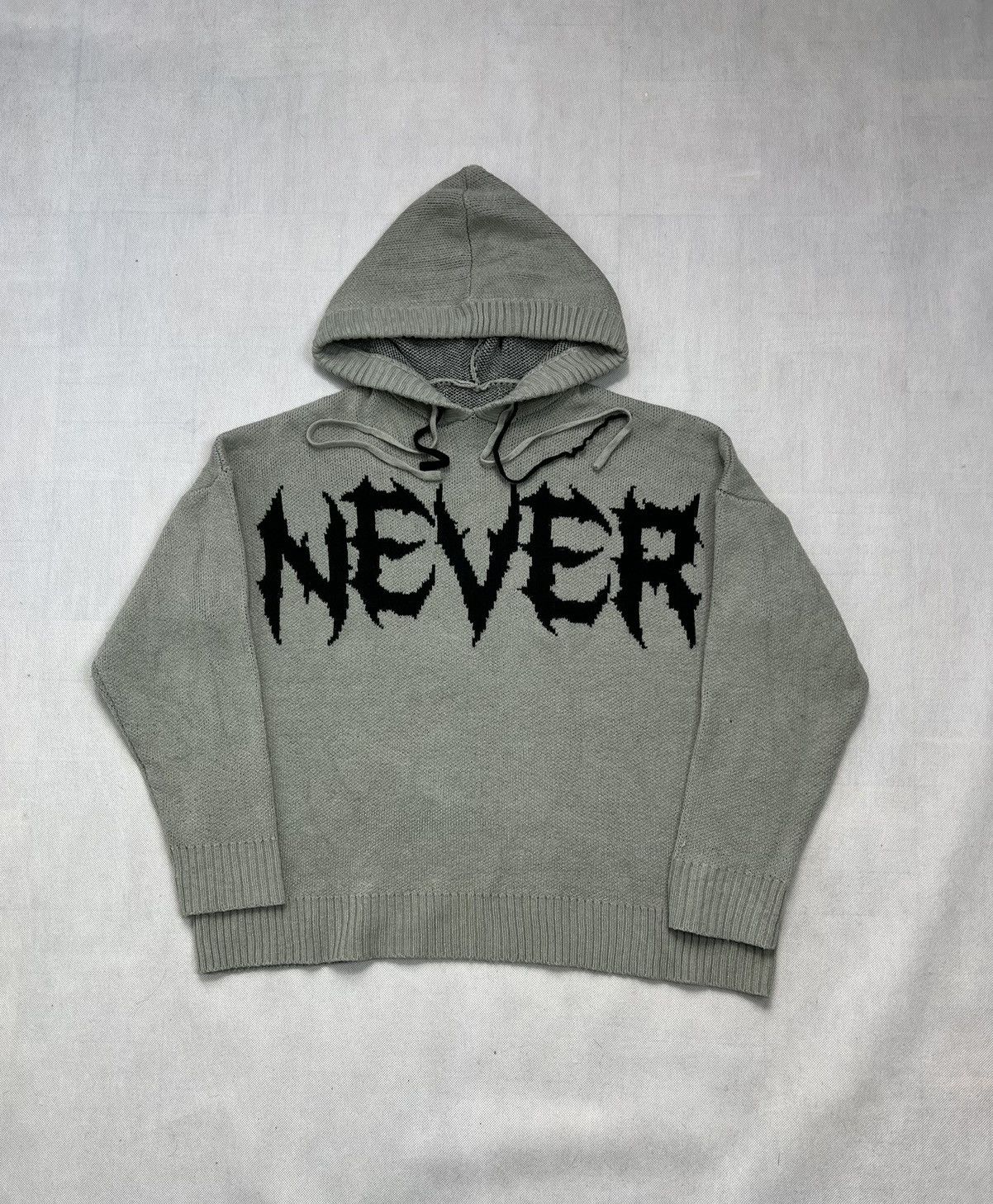 Other Baggy Hoodie Never Avant Garde y2k venum 62x61 cm boxy fit Size US L / EU 52-54 / 3 - 1 Thumbnail