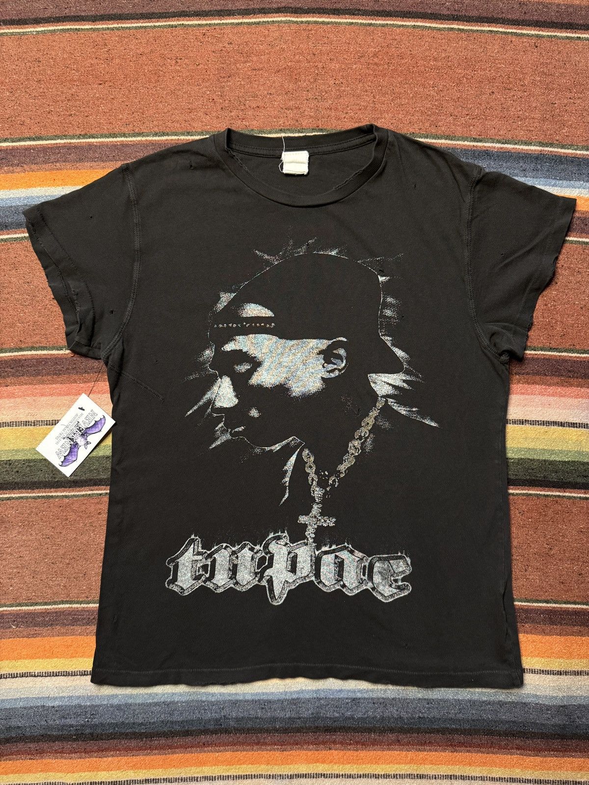 MadeWorn × Rap Tees × Vintage MadeWorn Tupac Rap Tee Size US XS / EU 42 / 0 - 1 Thumbnail