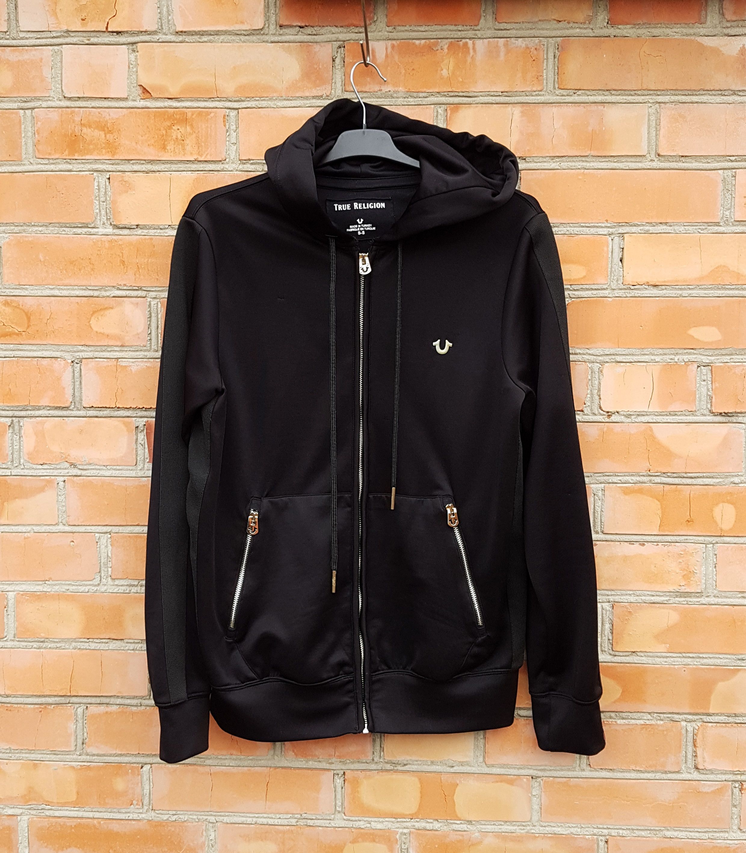 True Religion True Religion Big Logo Full Zip Hoodie Foil sz S Size US S / EU 44-46 / 1 - 2 Thumbnail