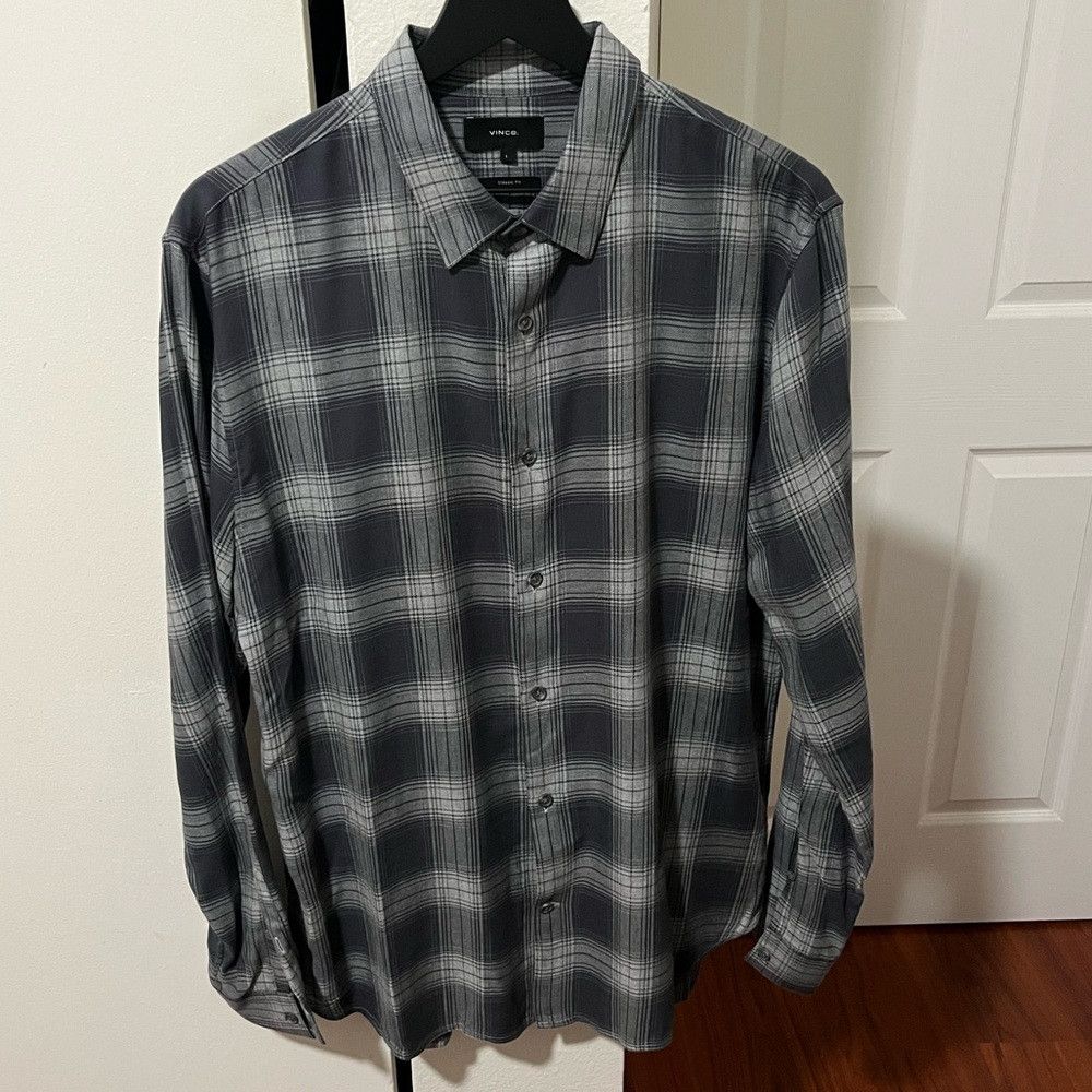 Vince Vince Men’s Sequoia Plaid shirt Size US L / EU 52-54 / 3 - 5 Thumbnail