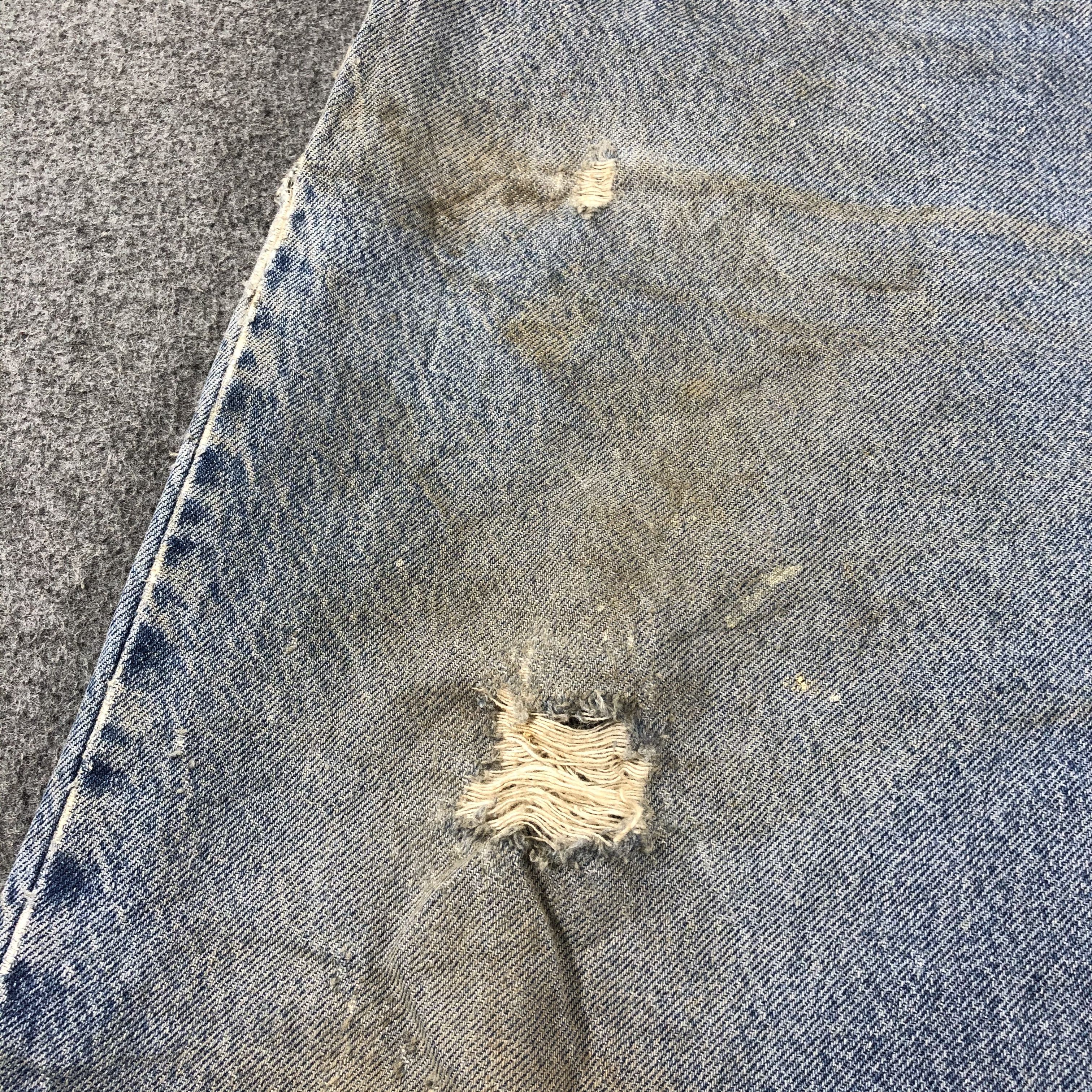 Levi's Vintage Blue Wash Levis 505 Jeans-J2619 Size US 43 - 12 Thumbnail