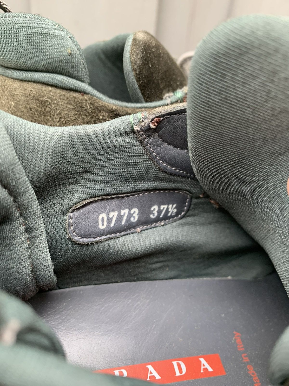 Prada × Vintage Vintage Prada Sport Boots F/W 1999 0773 Suede Hiking 2000s Size US 7.5 / IT 37.5 - 8 Thumbnail