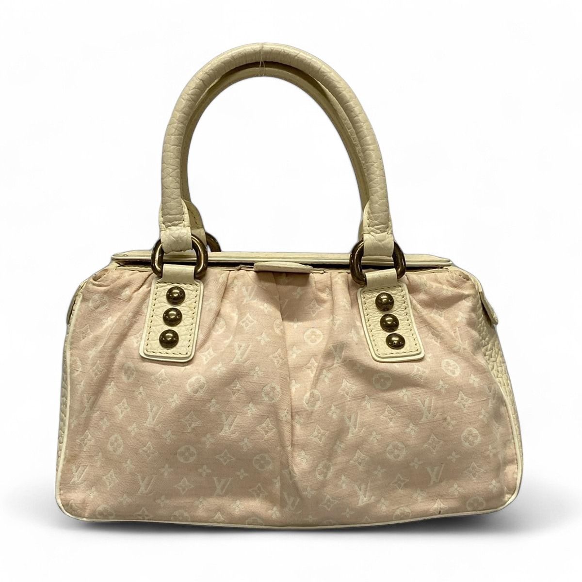 Louis Vuitton Louis Vuitton - Mini Lan Trapeze Monogram Rose White Size ONE SIZE - 3 Thumbnail
