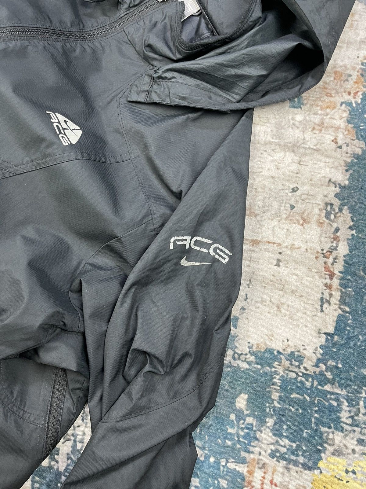 Nike ACG Vintage Nike ACG Assymetrical Zipper Windbreakers Size US M / EU 48-50 / 2 - 16 Thumbnail