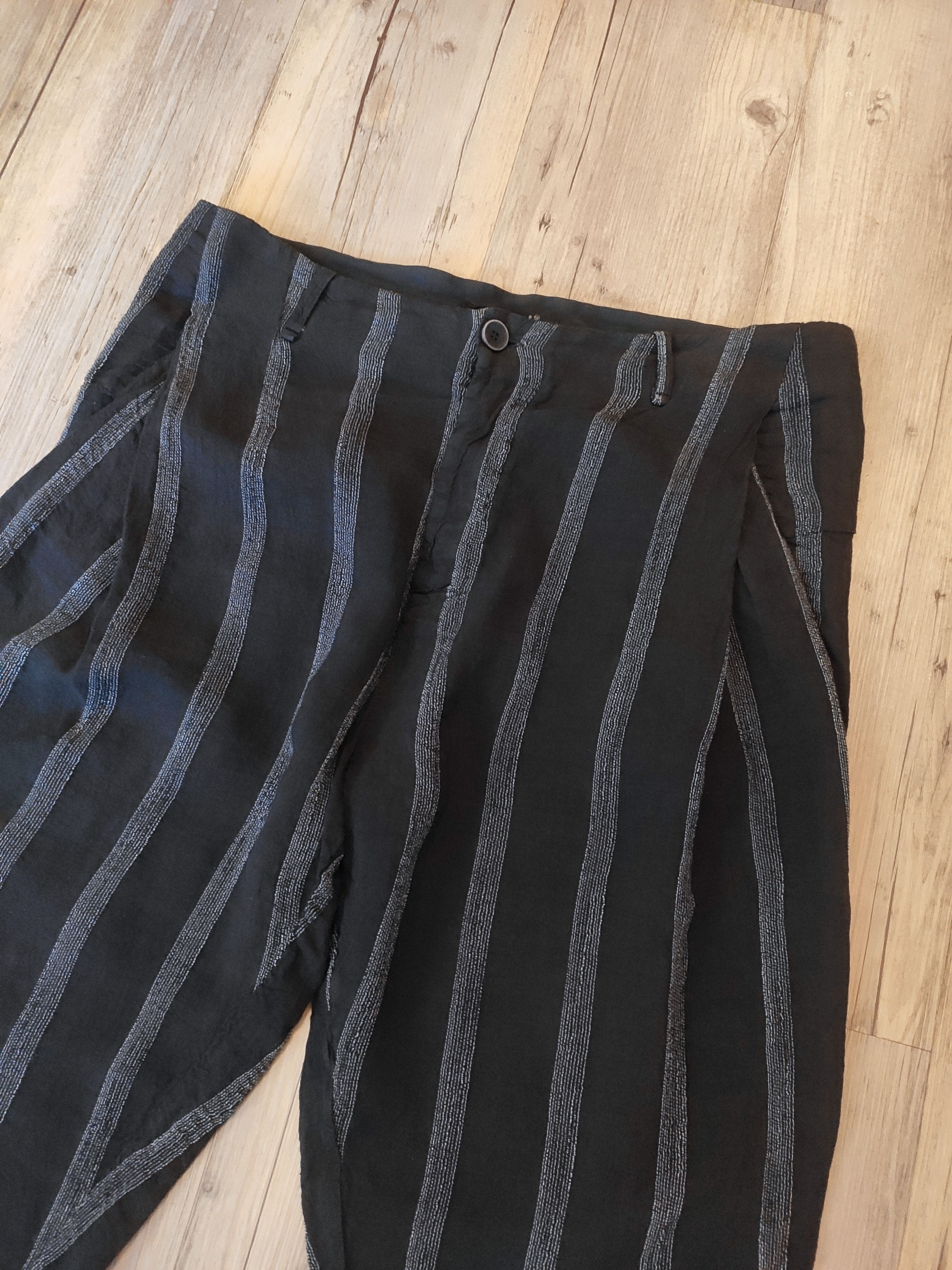 Transit Pinstripe linen pants.Like Boris Bidjan Saberi or Carpe Diem Size US 34 / EU 50 - 2 Thumbnail