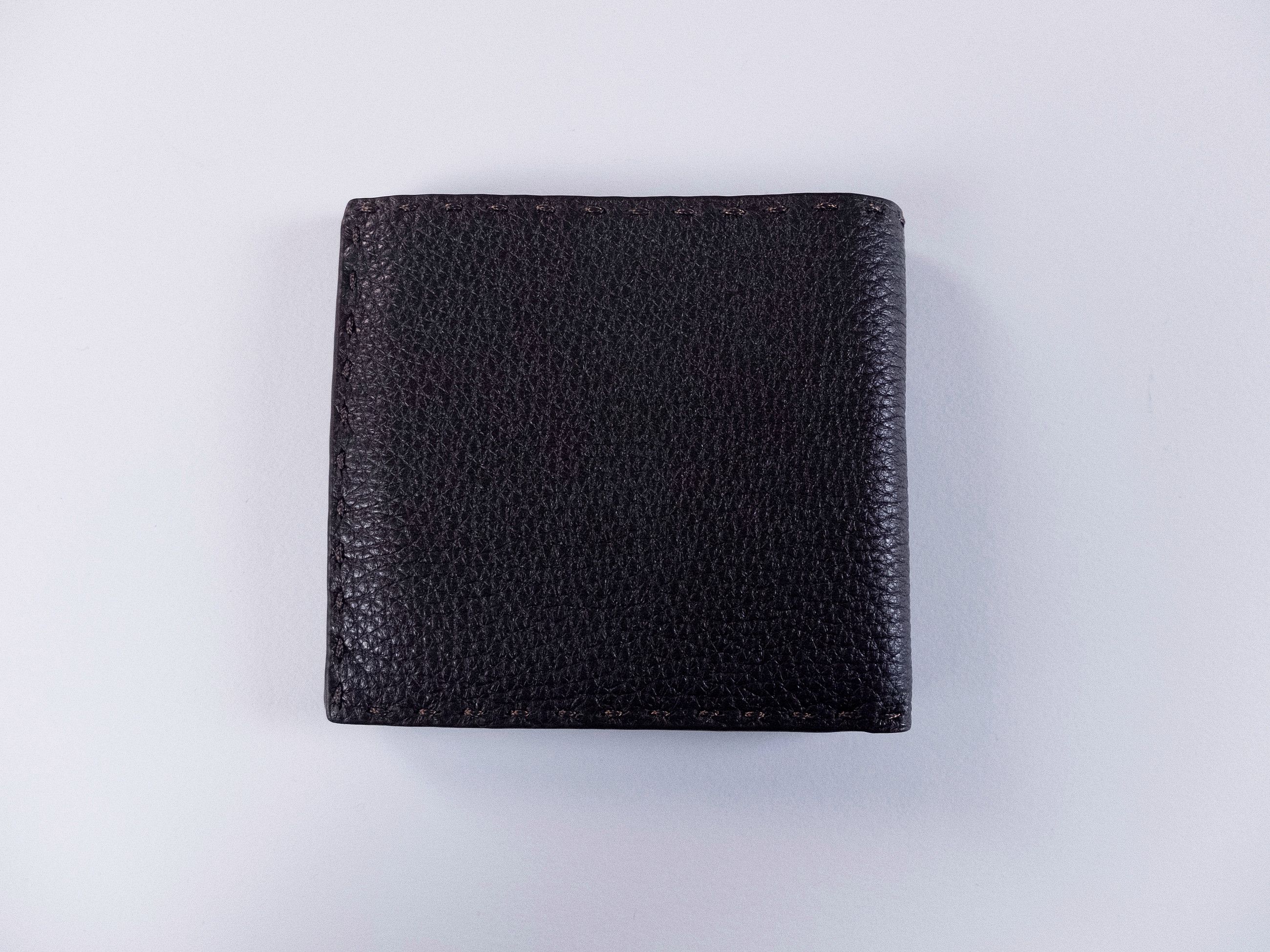 Kiton KITON hand stitched brown leather wallet authentic Size ONE SIZE - 7 Thumbnail
