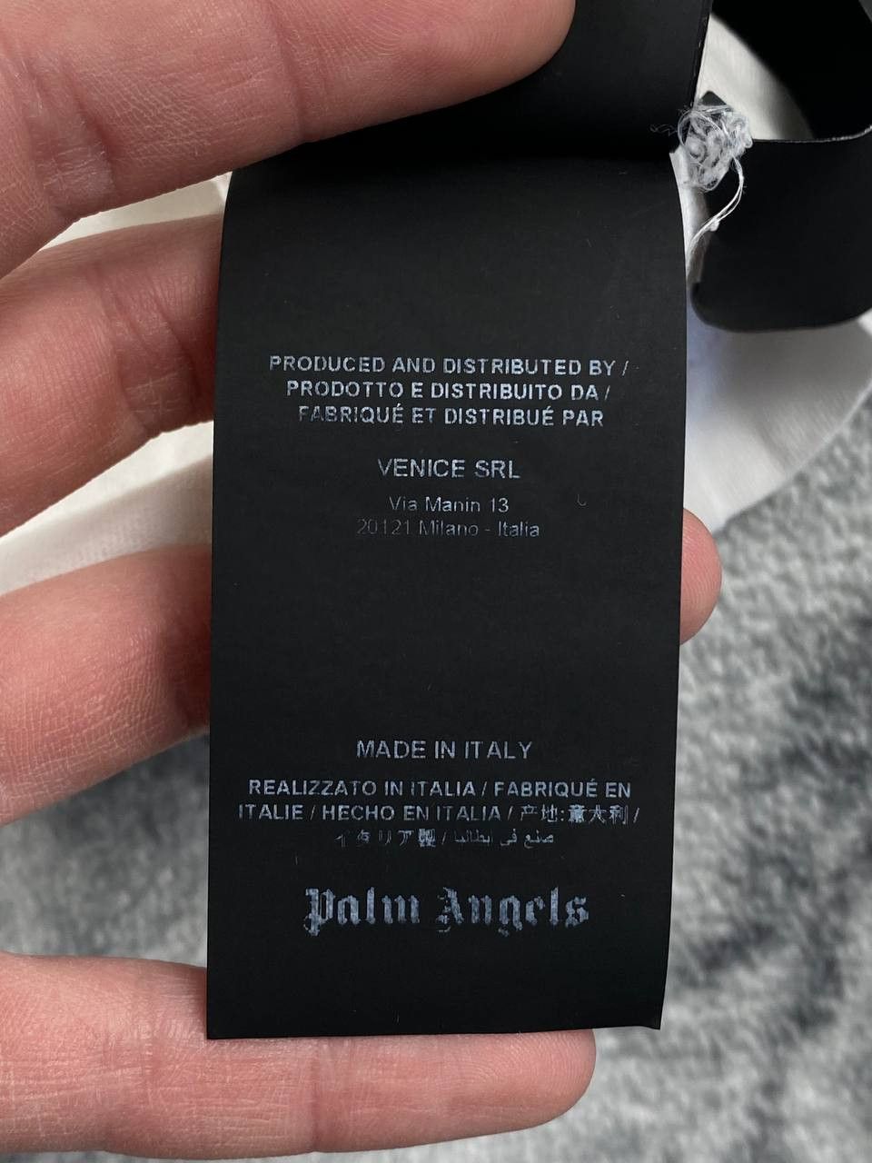 Palm Angels Palm Angels Big Logo Smoking Skeleton T Shirt Men Size M Size US M / EU 48-50 / 2 - 12 Thumbnail