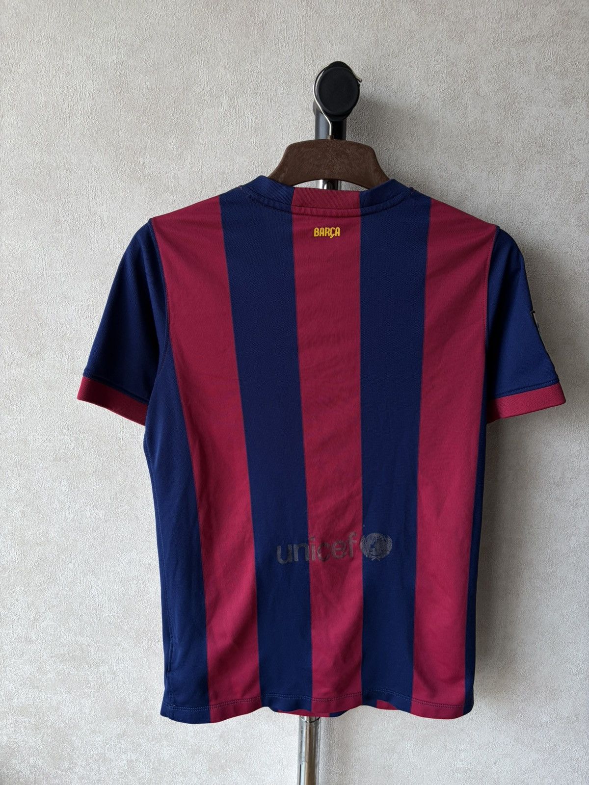 Nike Nike Barcelona 2014/2015 Home Football Shirt Soccer Jersey Size US S / EU 44-46 / 1 - 3 Thumbnail