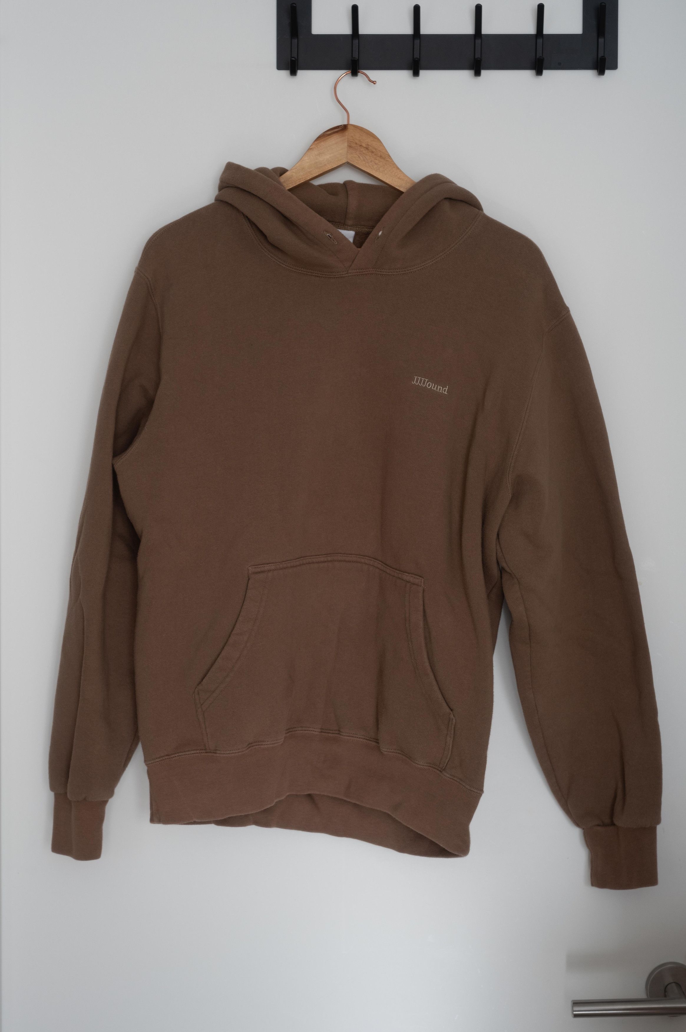 JJJJound JJJJ J/90 Brown Hoodie Size L Size US L / EU 52-54 / 3 - 1 Thumbnail