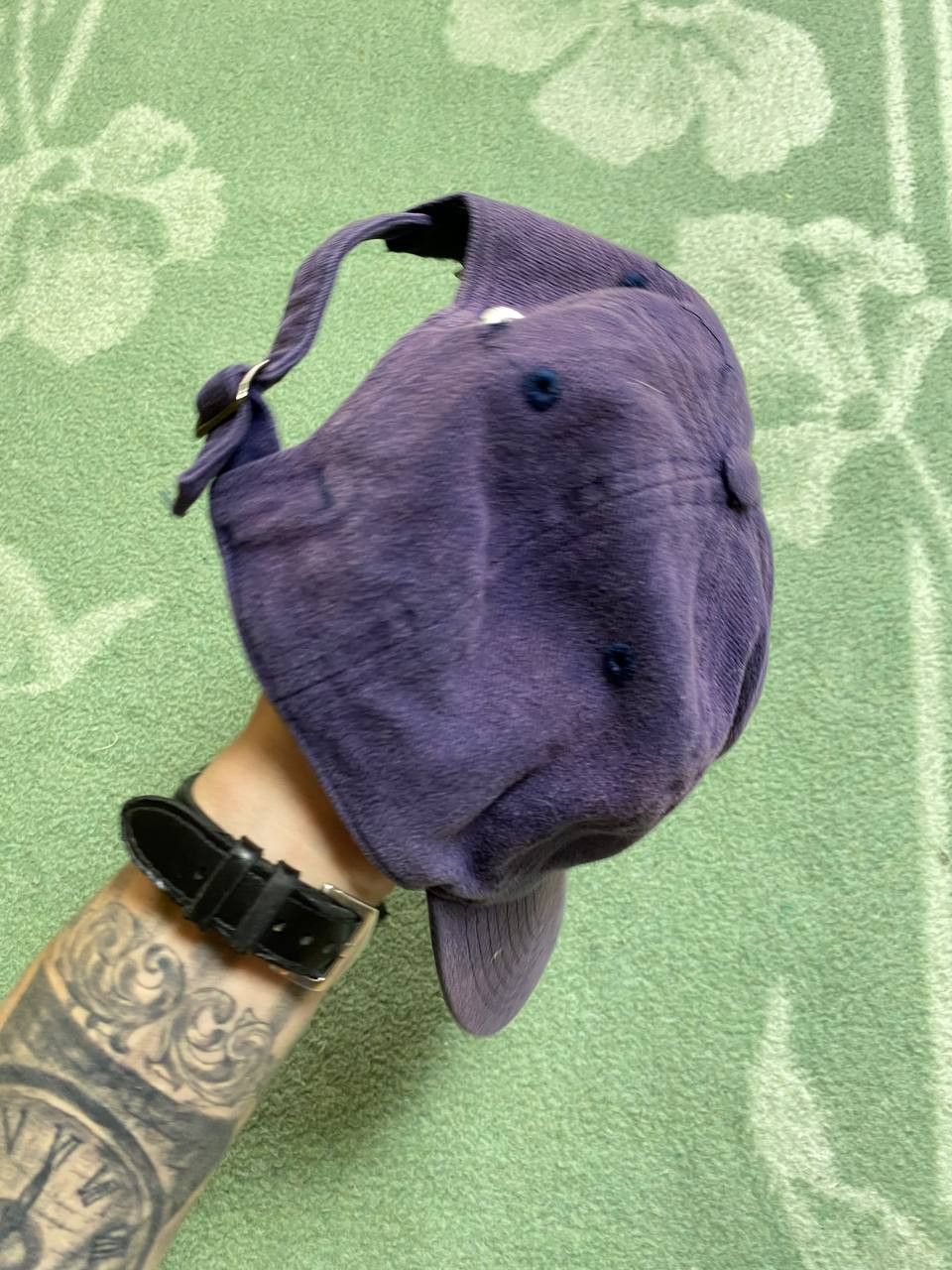 Nike Hats blue Vintage Nike Cap big logo Y2K streetwear Size ONE SIZE - 5 Thumbnail