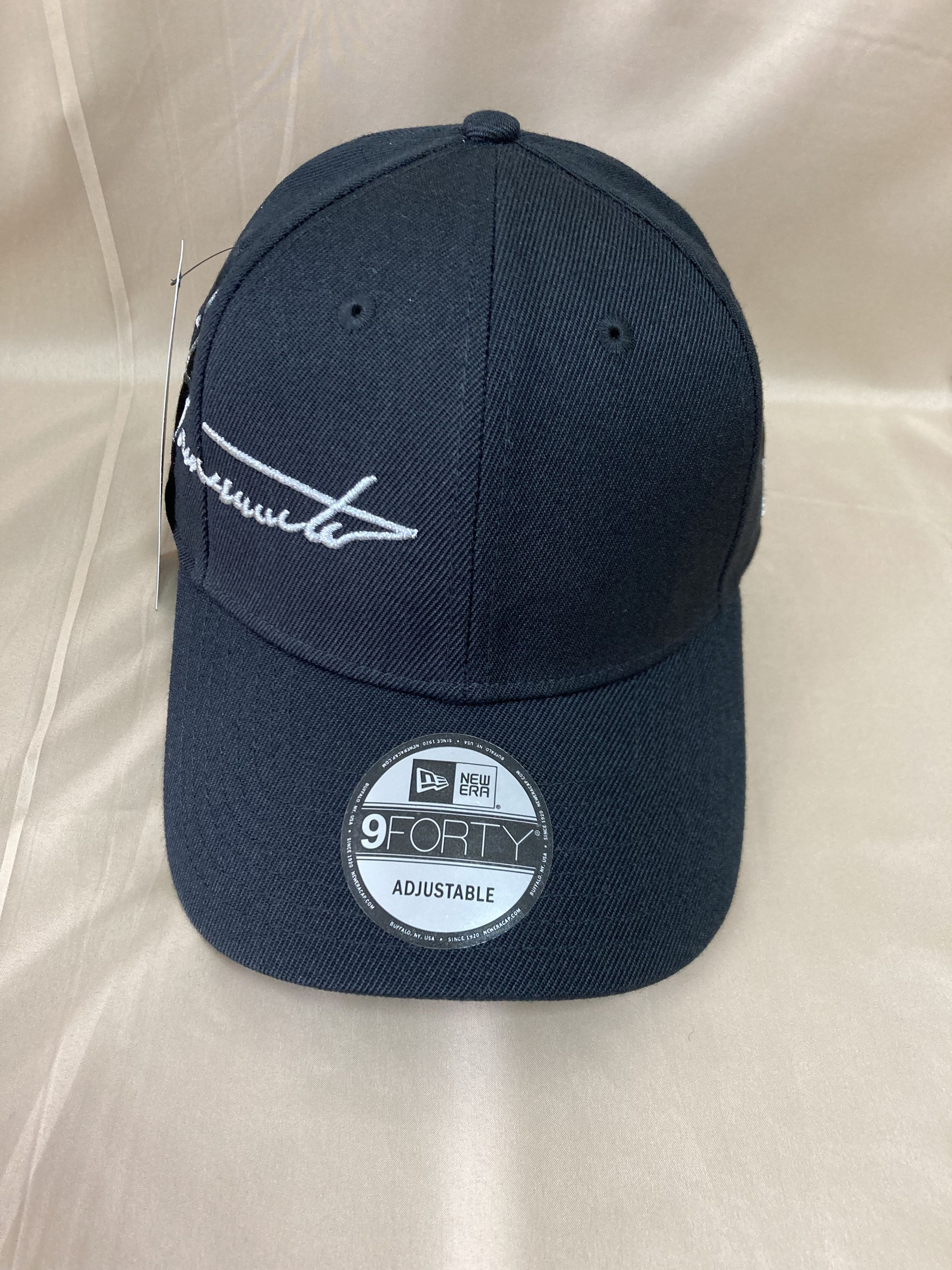 Yohji Yamamoto Yohji Yamamoto x New Era side logo collaboration