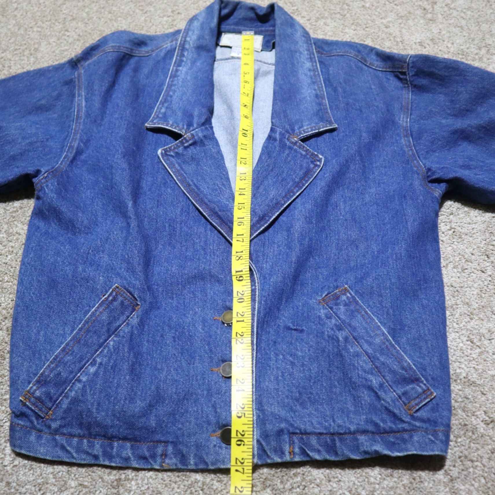 Denime Learsi Jacket Denim Women S Small Denim Size 28" / US 6 / IT 42 - 6 Thumbnail