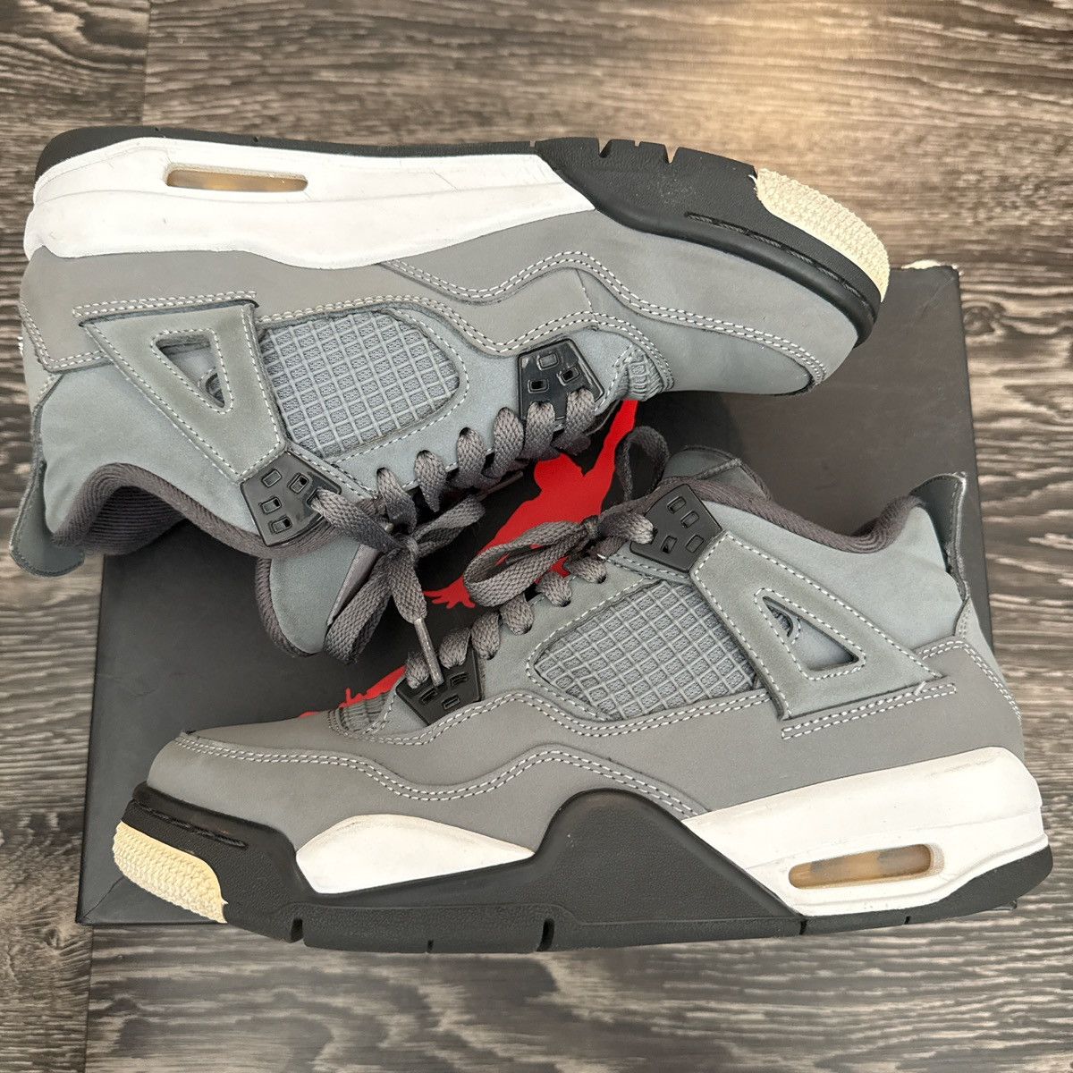 Jordan Brand × Nike JORDAN 4 COOL GREY Size US 8 / IT 38 - 1 Thumbnail