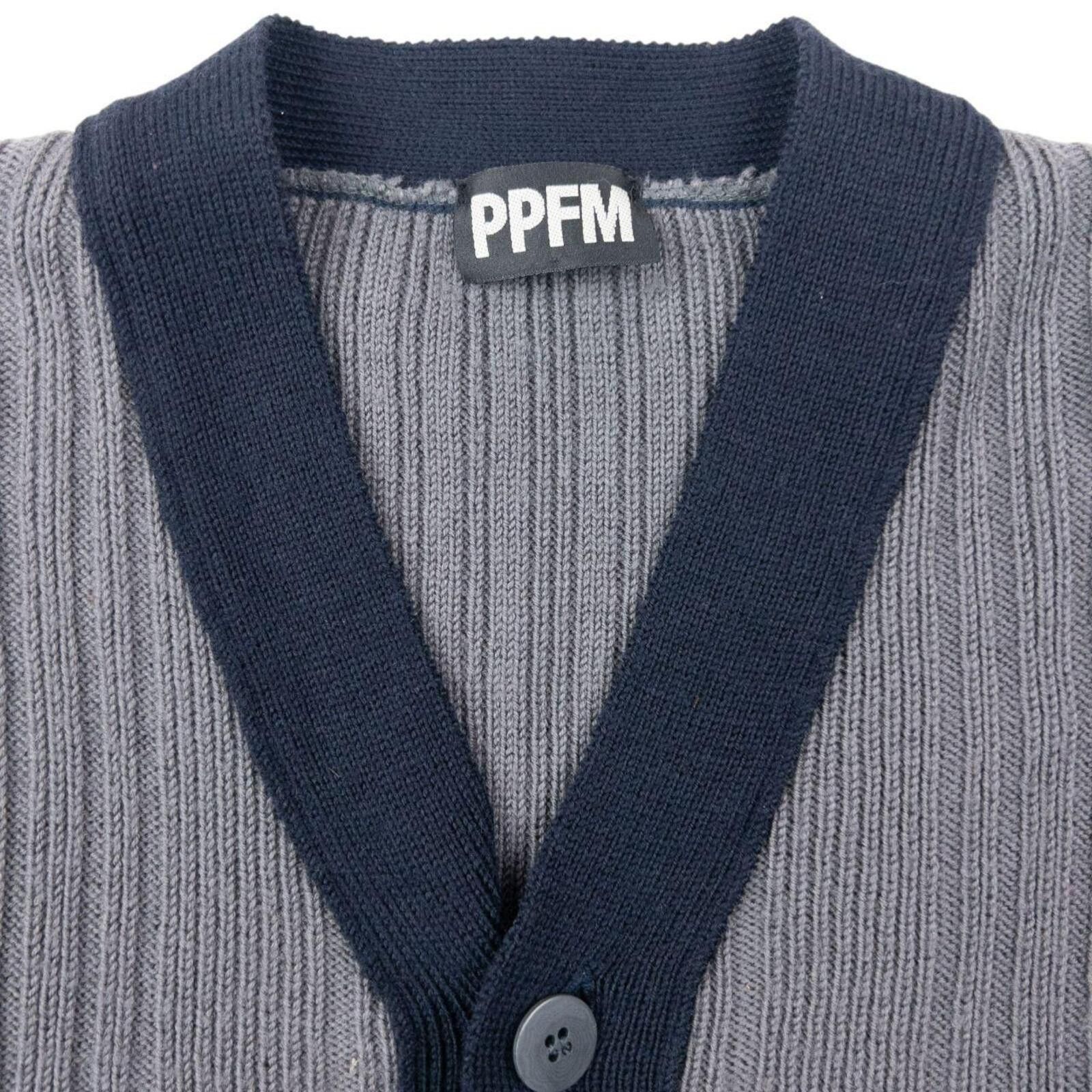 Sci-Fi Fantasy Vintage 2000s PPFM Ribbed Cardigan Size S Size US S / EU 44-46 / 1 - 3 Thumbnail