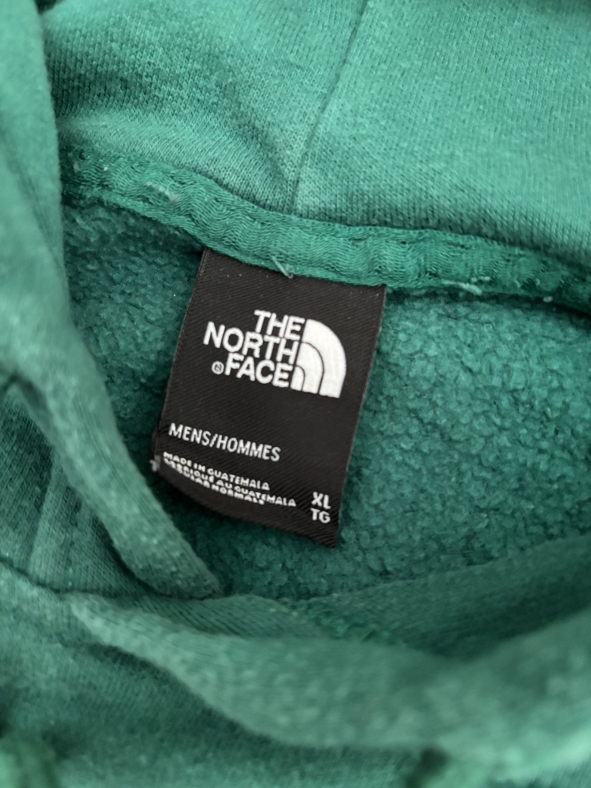 The North Face Vintage North Face Green Hoodie Size US XL / EU 56 / 4 - 2 Thumbnail