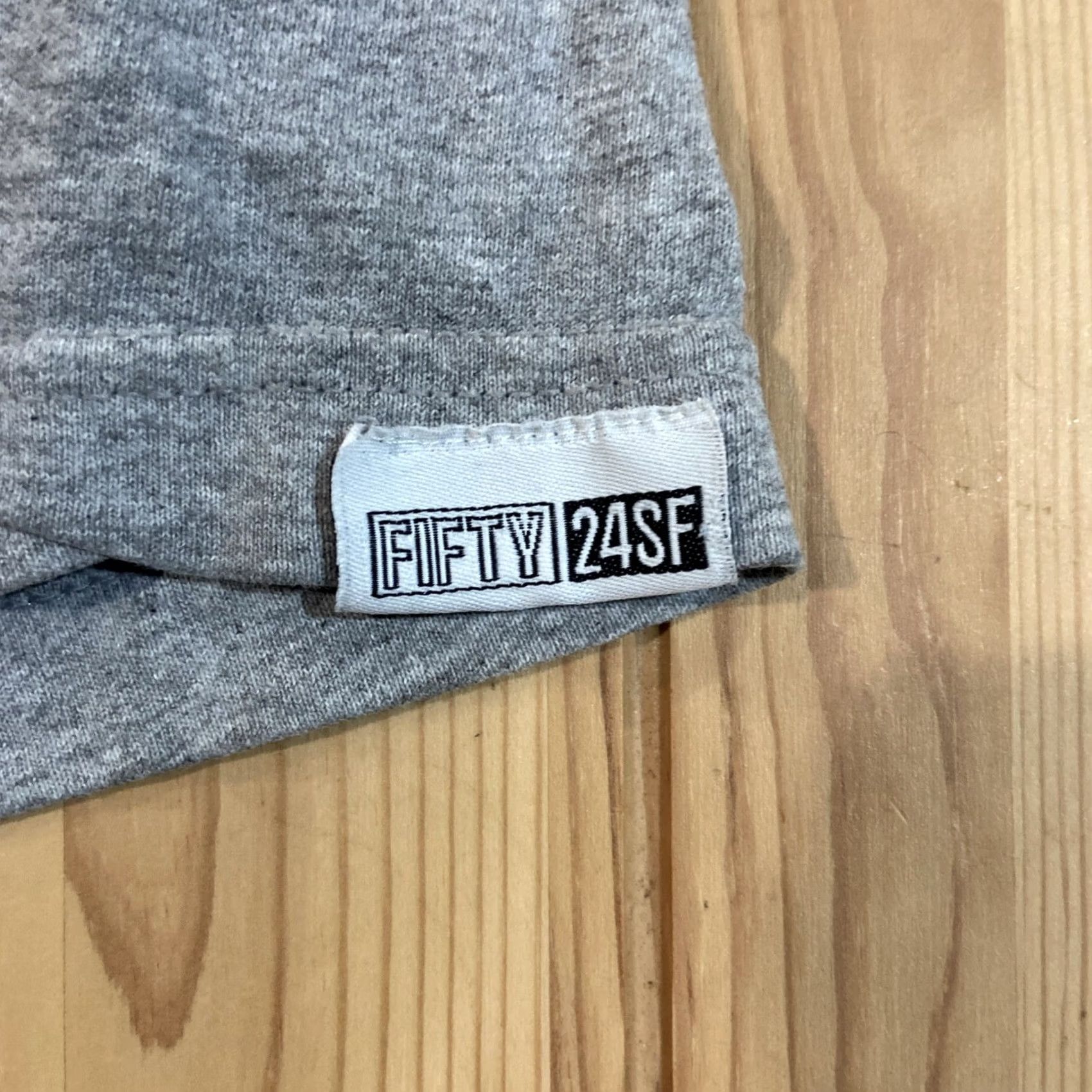 Upper Playground UPPER PLAYGROUND - Fifty 24SF - Biggie Smalls L Vintage Y2K T-Shirt Man Gray Cotton Crew Neck Short Sleeve Regular L Size US L / EU 52-54 / 3 - 3 Thumbnail