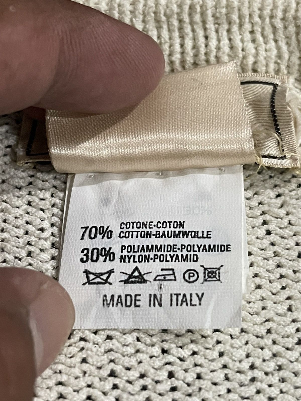 Hermes Vintage Hermes V-neck Sweater Knit Size US L / EU 52-54 / 3 - 13 Thumbnail