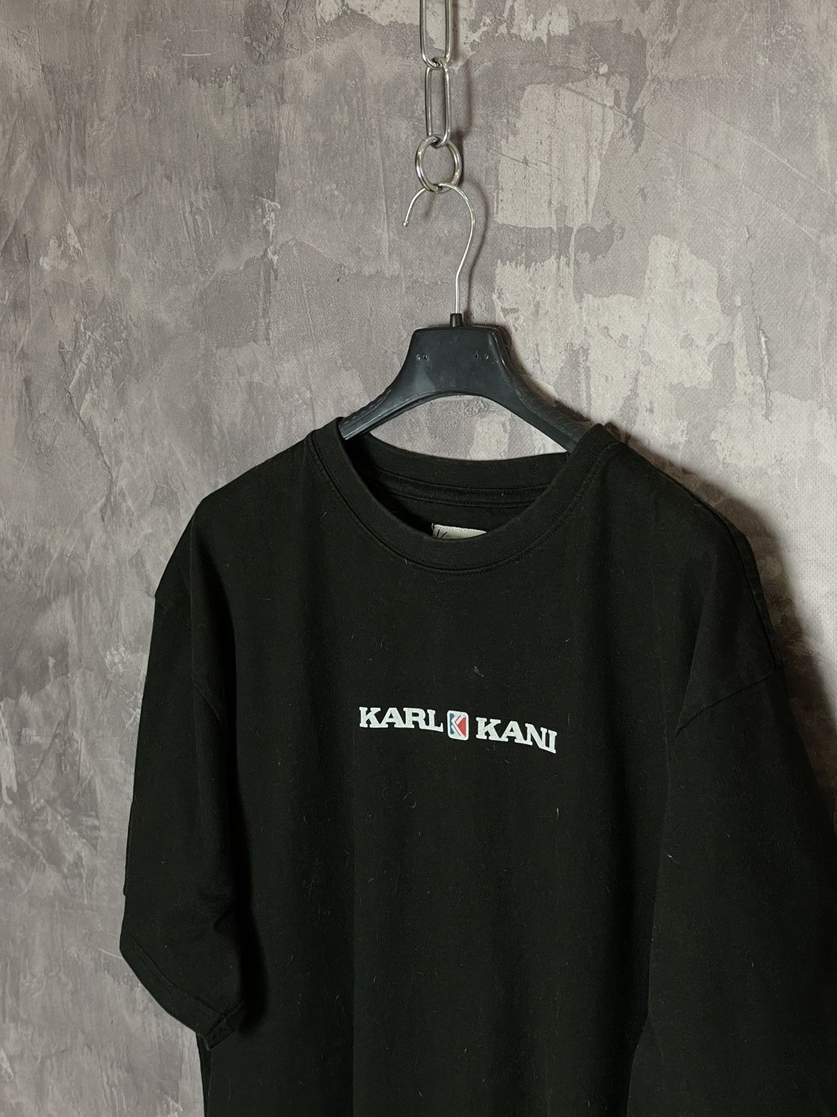 Karl Kani × Vintage Karl Kani Men’s Black Short Sleeve T-Shirt Center Logo Size US M / EU 48-50 / 2 - 5 Thumbnail