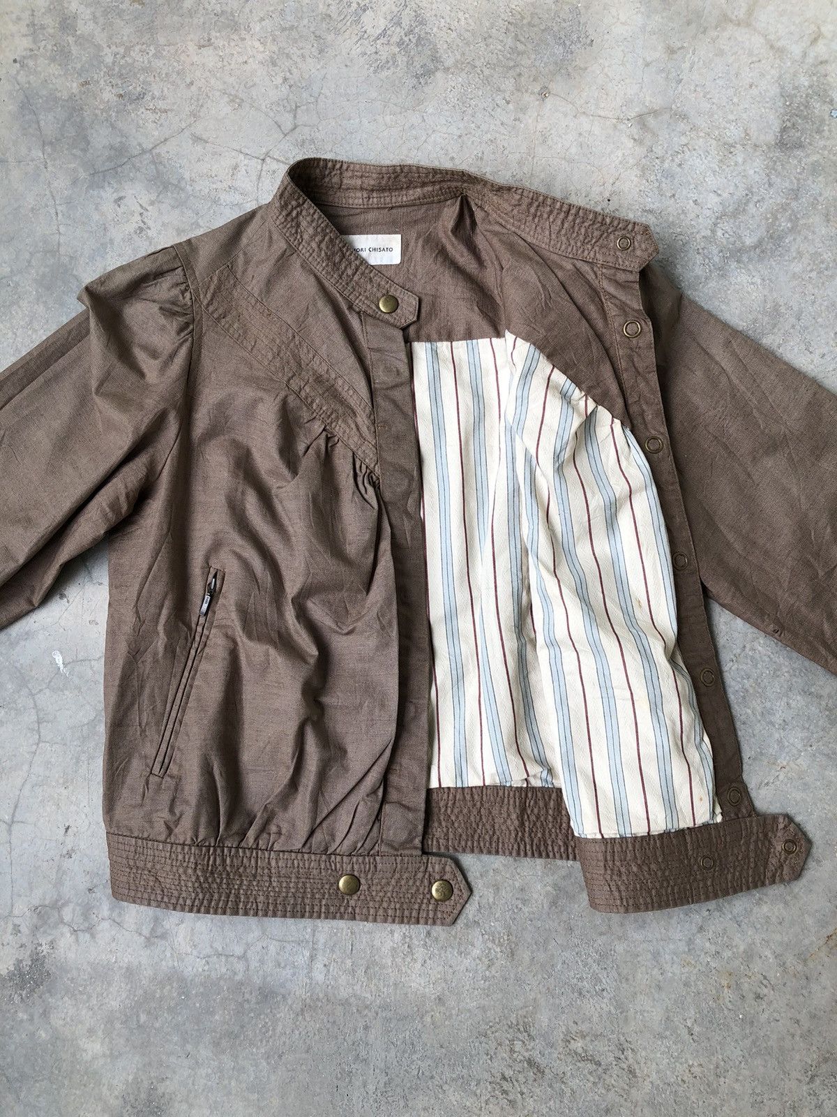 Issey Miyake Vintage issey Miyake Tsumori Chisato Cropped Button Jacket Size XS / US 0-2 / IT 36-38 - 11 Thumbnail