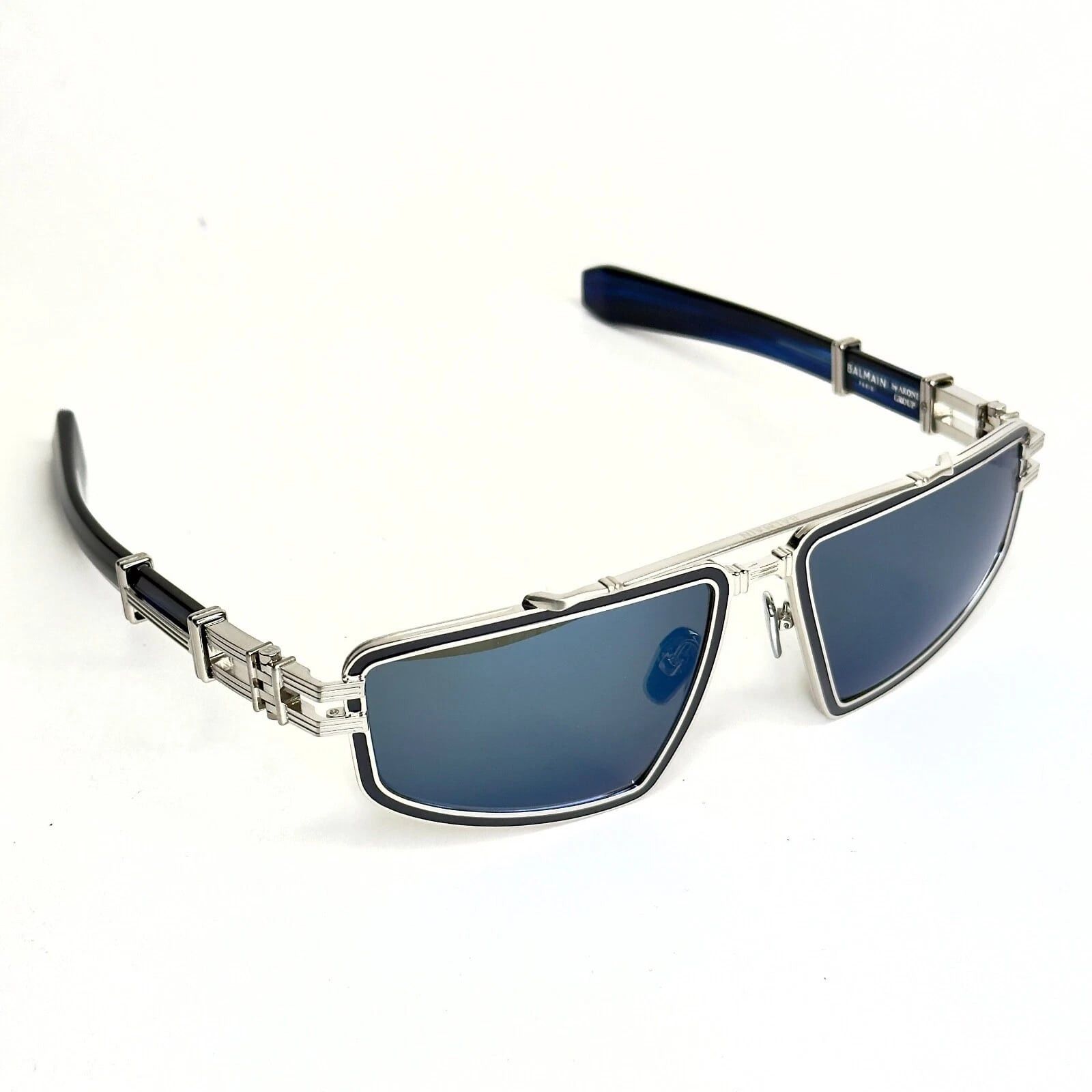 Balmain BALMAIN TITAN BY AKONI BPS139 Titanium BPS 139C Sunglass Size ONE SIZE - 8 Thumbnail