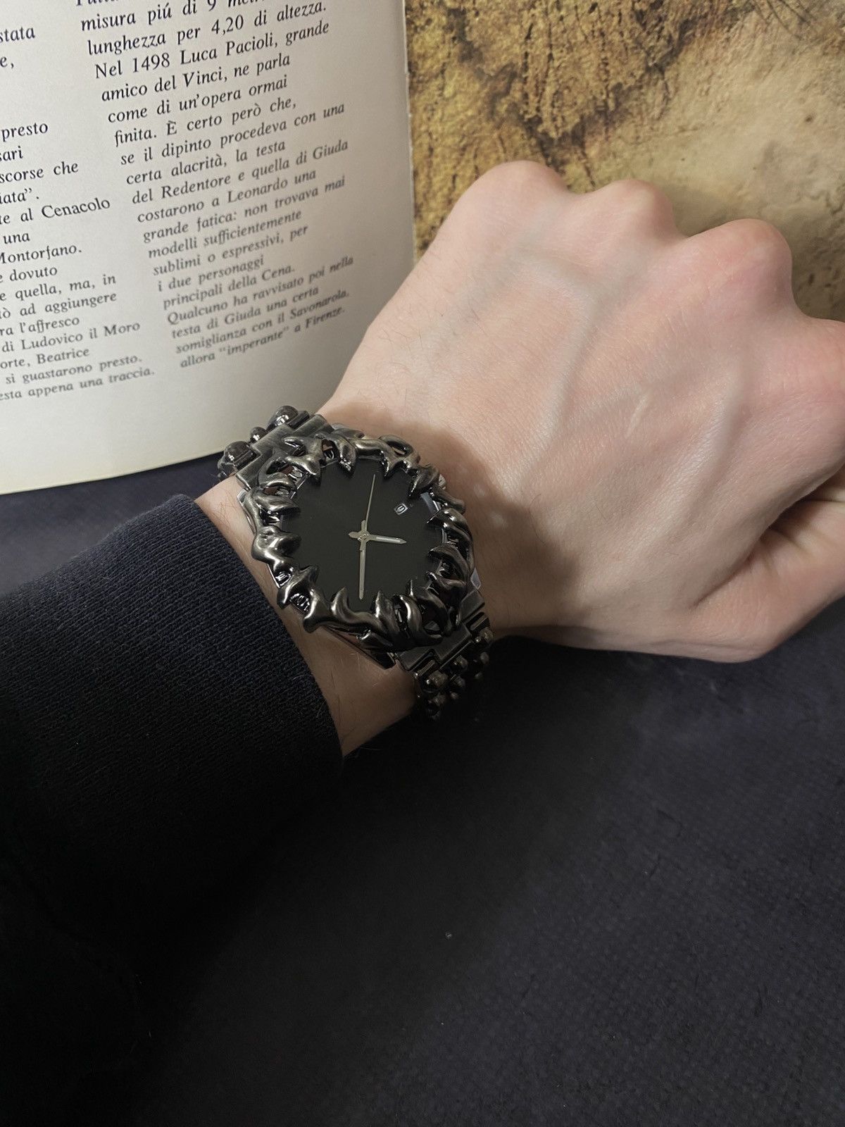Japanese Brand Very Rare Futuristic Gothic Thorn Watch Cyber Y2K Opium Size ONE SIZE - 1 Thumbnail