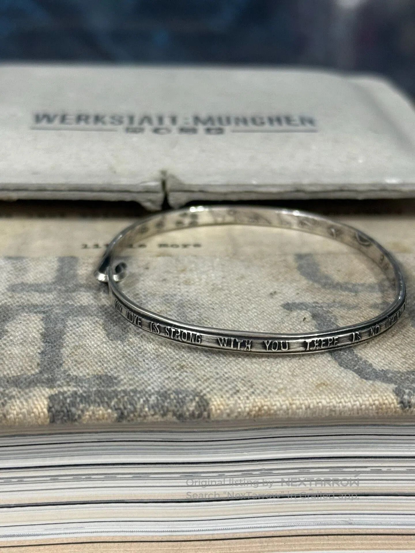 Werkstatt Munchen werkstatt muenchen 925 silver bracelet size s. Size ONE SIZE - 4 Thumbnail