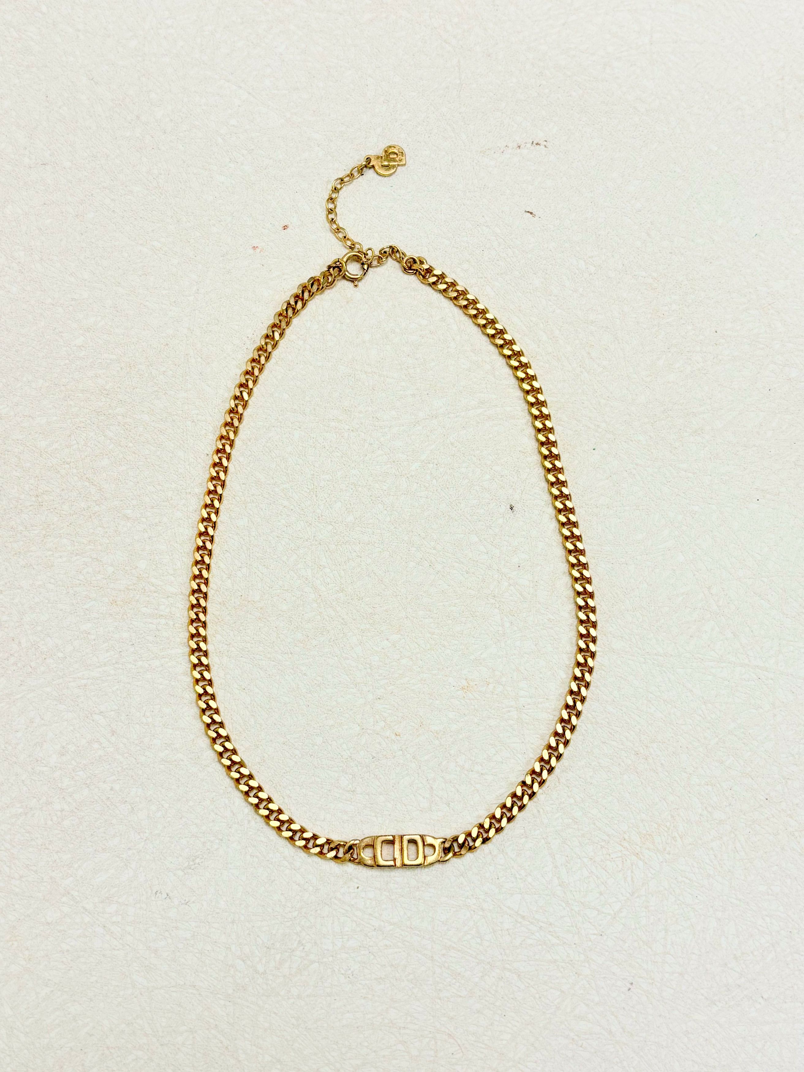 Dior Collier Gourmette Size ONE SIZE - 1 Thumbnail