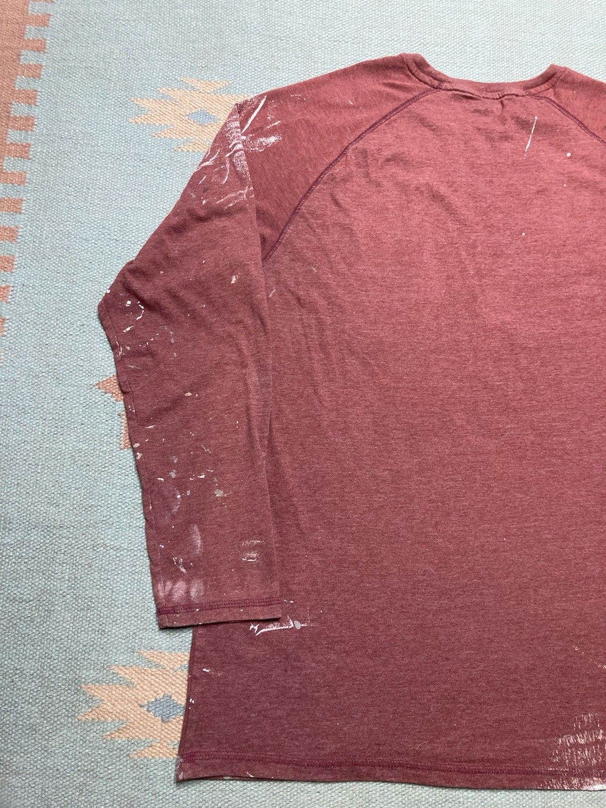 Dickies Dickies pocket t shirt temp IQ paint splatter maroon M Size US M / EU 48-50 / 2 - 8 Thumbnail