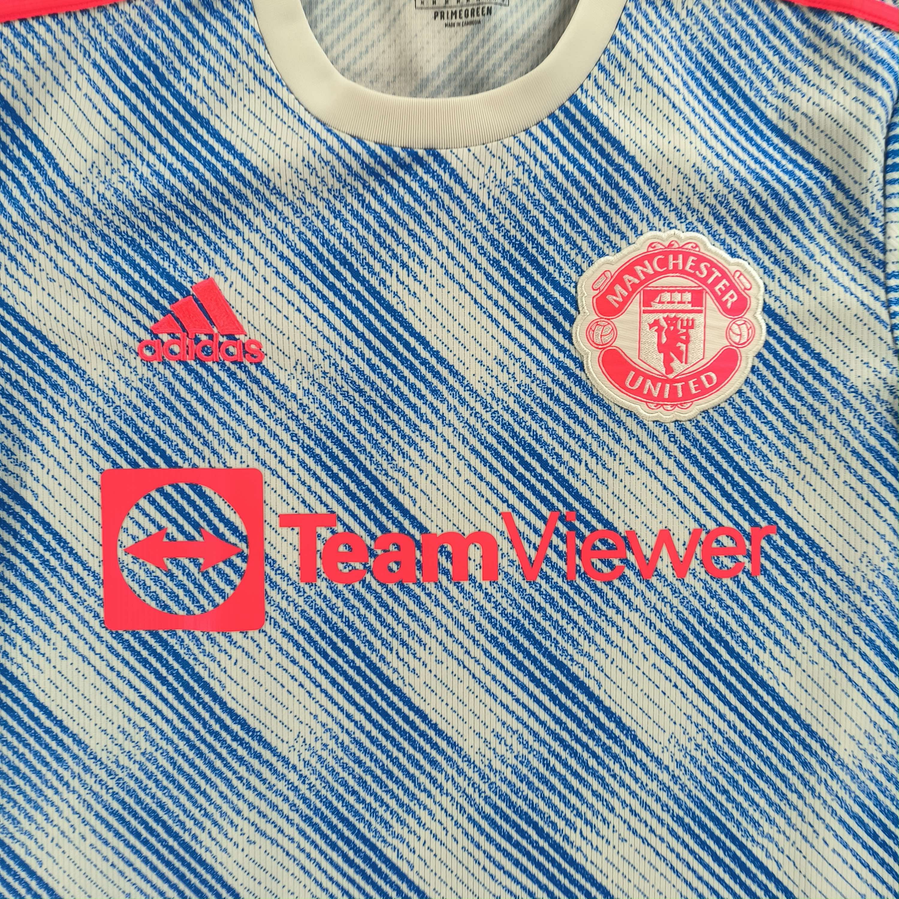 Adidas Manchester United 2021-22 Adidas away football jersey size M Size US M / EU 48-50 / 2 - 3 Thumbnail