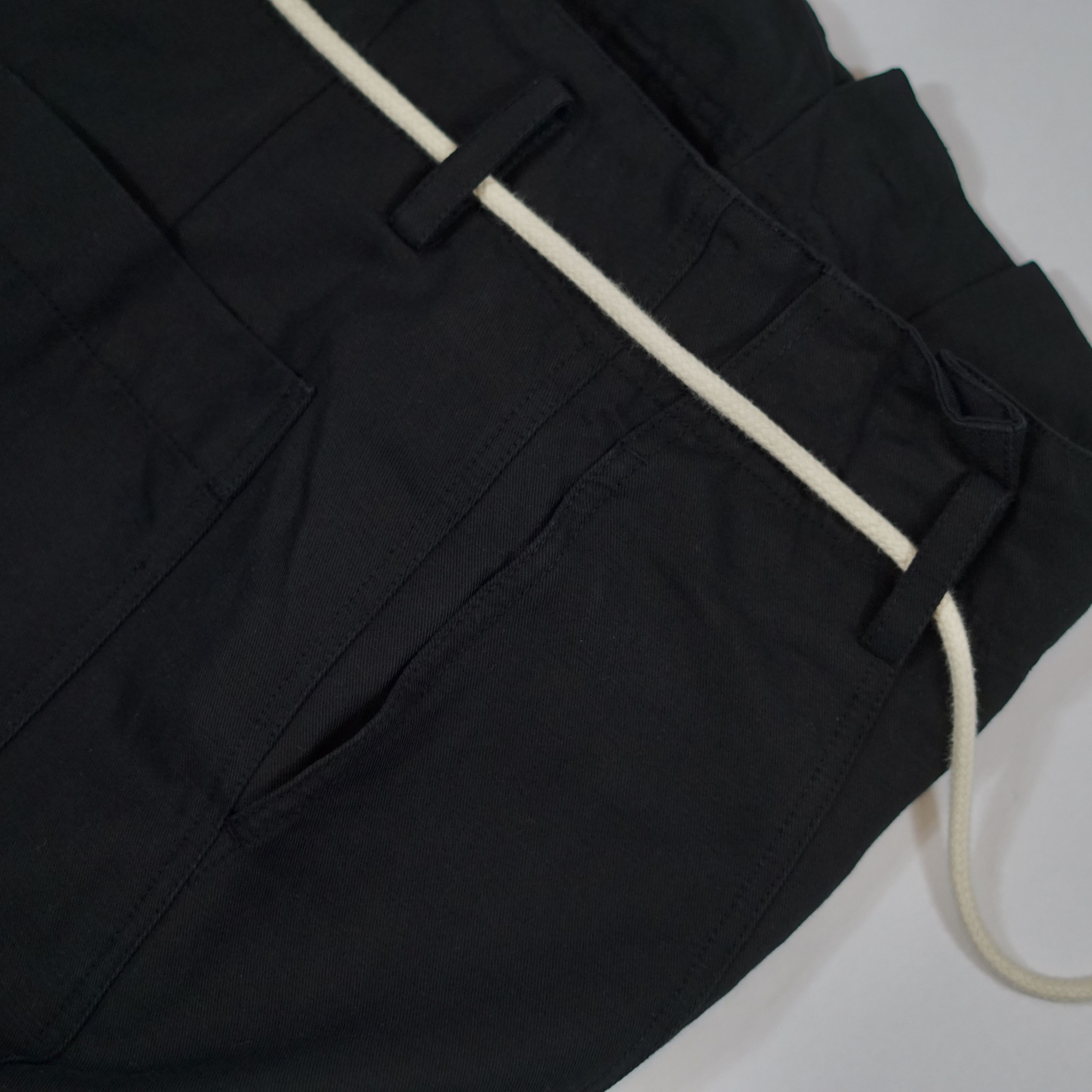 Vince High-rise cropped trouser with wrap rope/cord belt Size 30" / US 8 / IT 44 - 7 Thumbnail