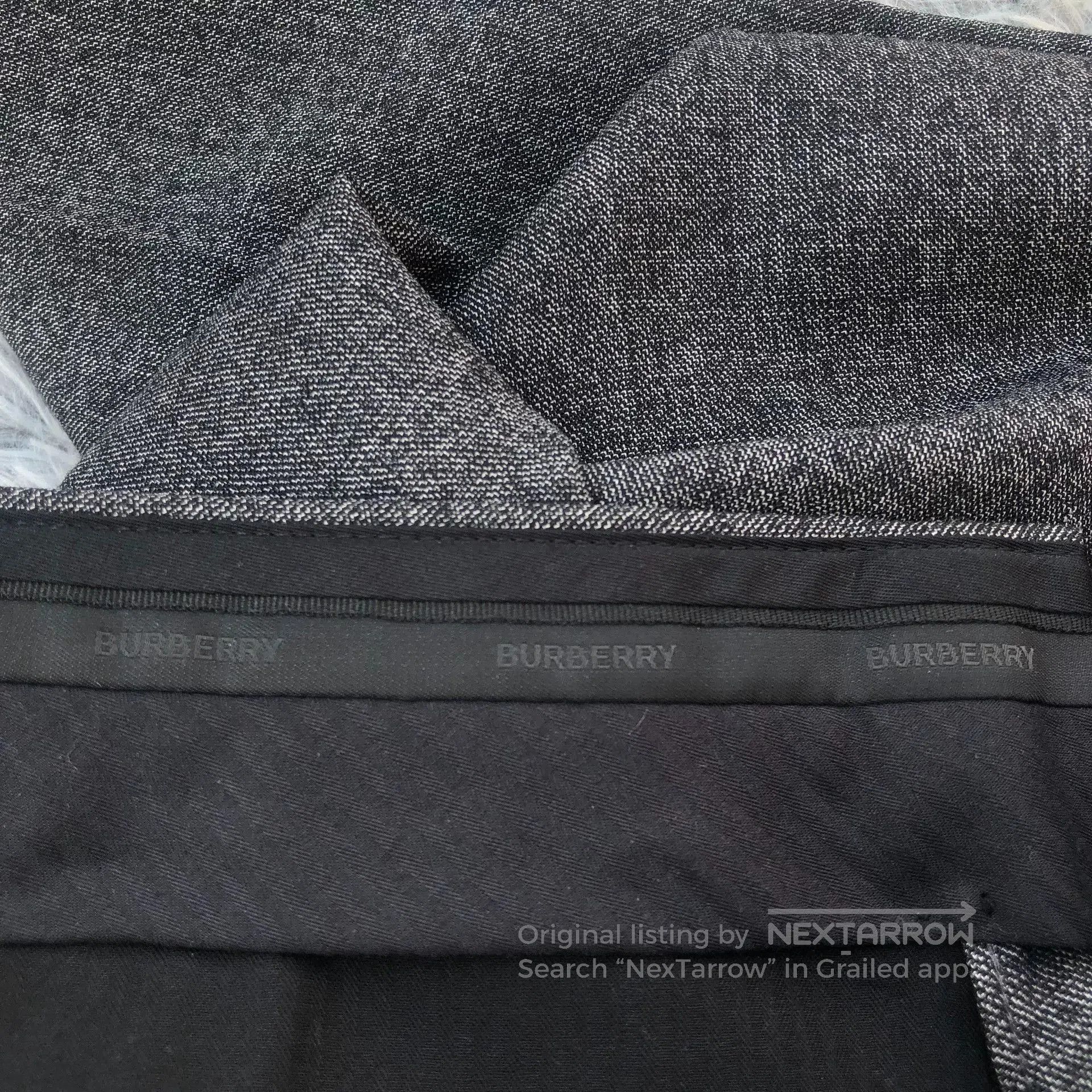 Burberry Burberry Herringbone Wool Suit Set. Size US S / EU 44-46 / 1 - 8 Thumbnail