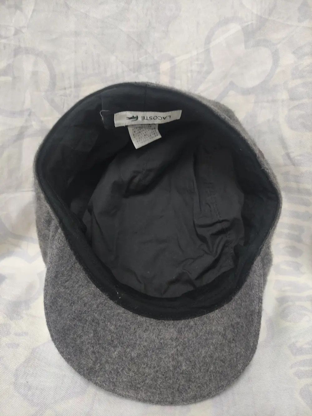 Lacoste LACOSTE BIG LOGO VINTAGE WOOL BARETTA CAP Size ONE SIZE - 9 Thumbnail