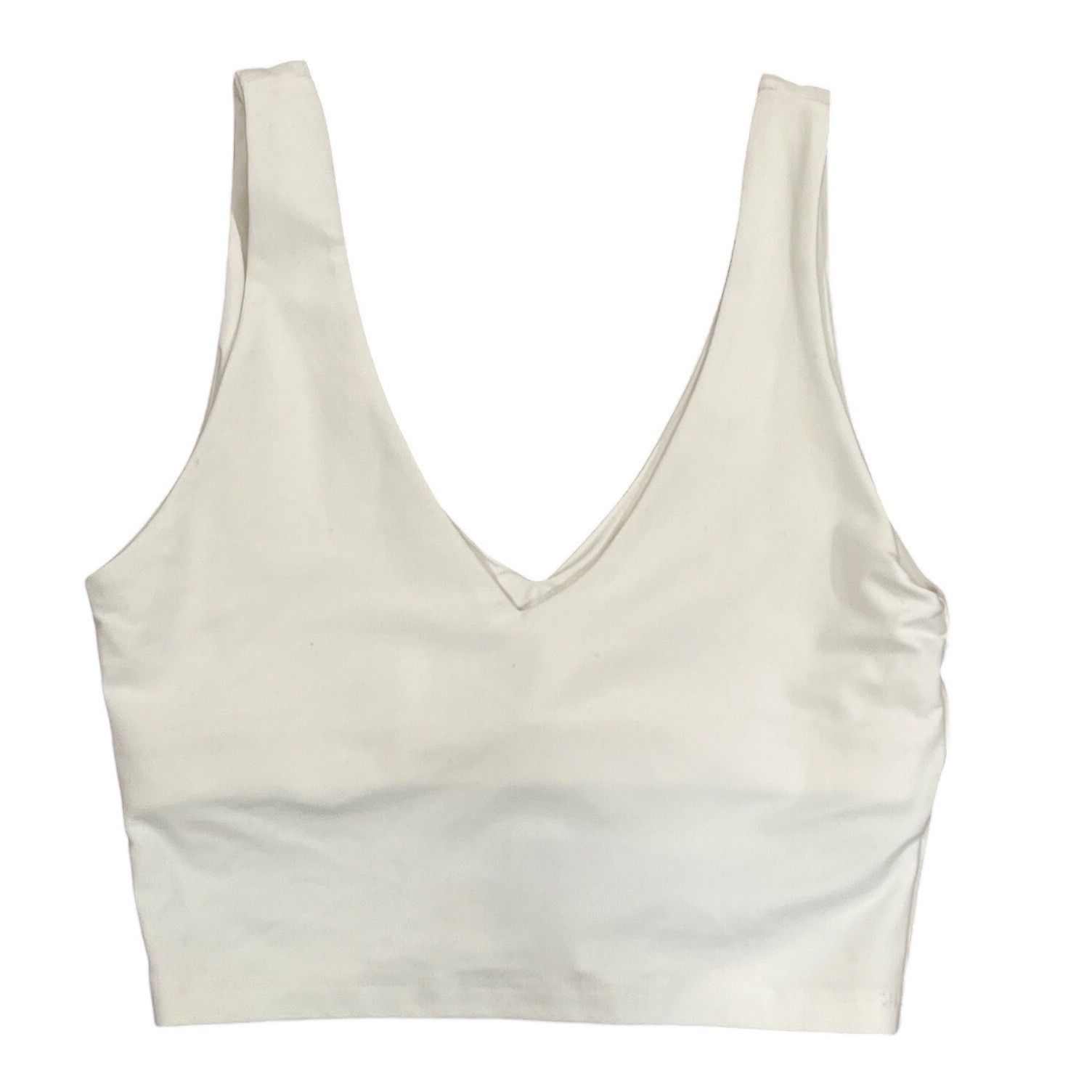 Carbon CARBON38 V-Neck Longline Bra in Melt Size Small Retail $88 Size S / US 4 / IT 40 - 1 Thumbnail