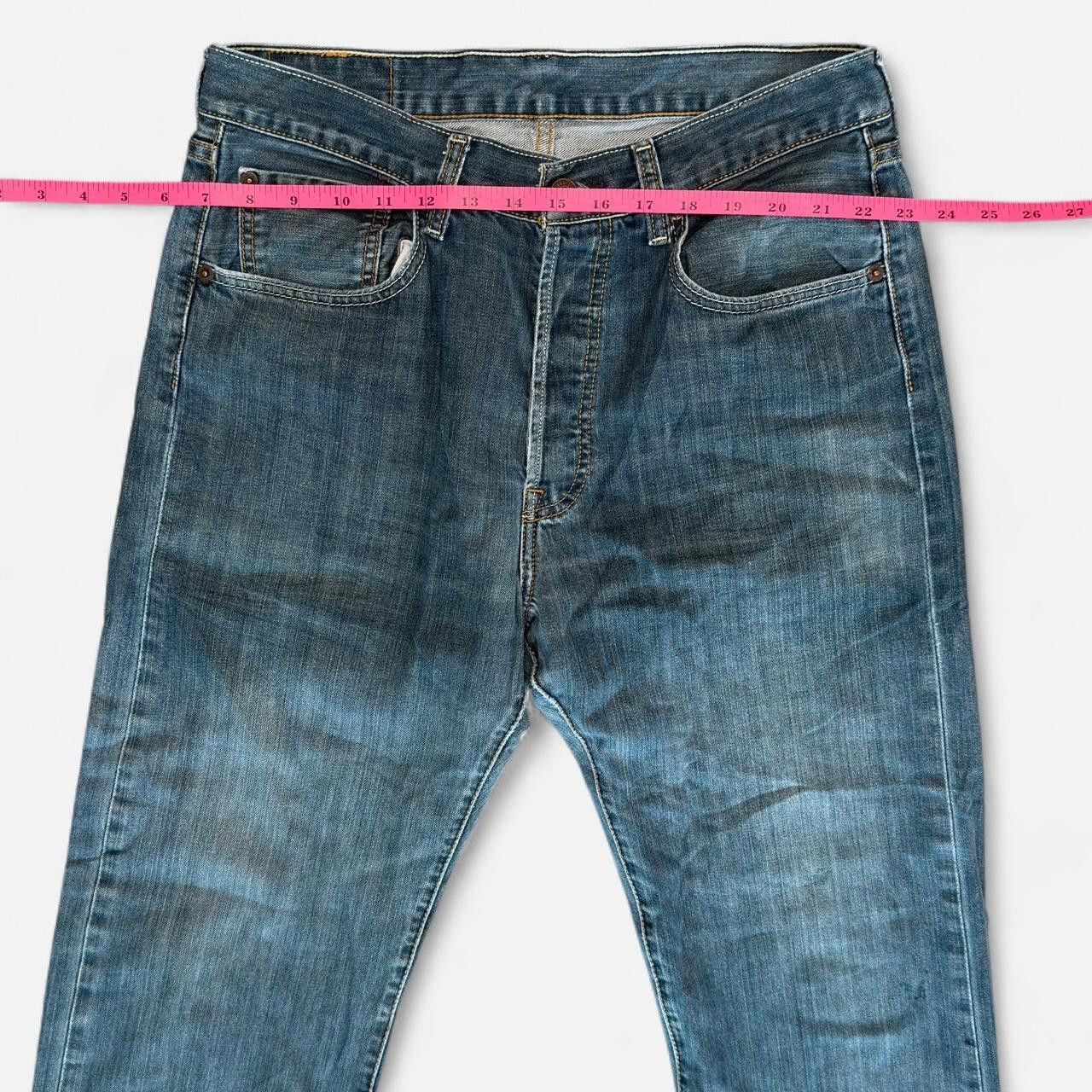 Levi's Levi's Men's blue navy Jeans Size US 33 - 2 Thumbnail