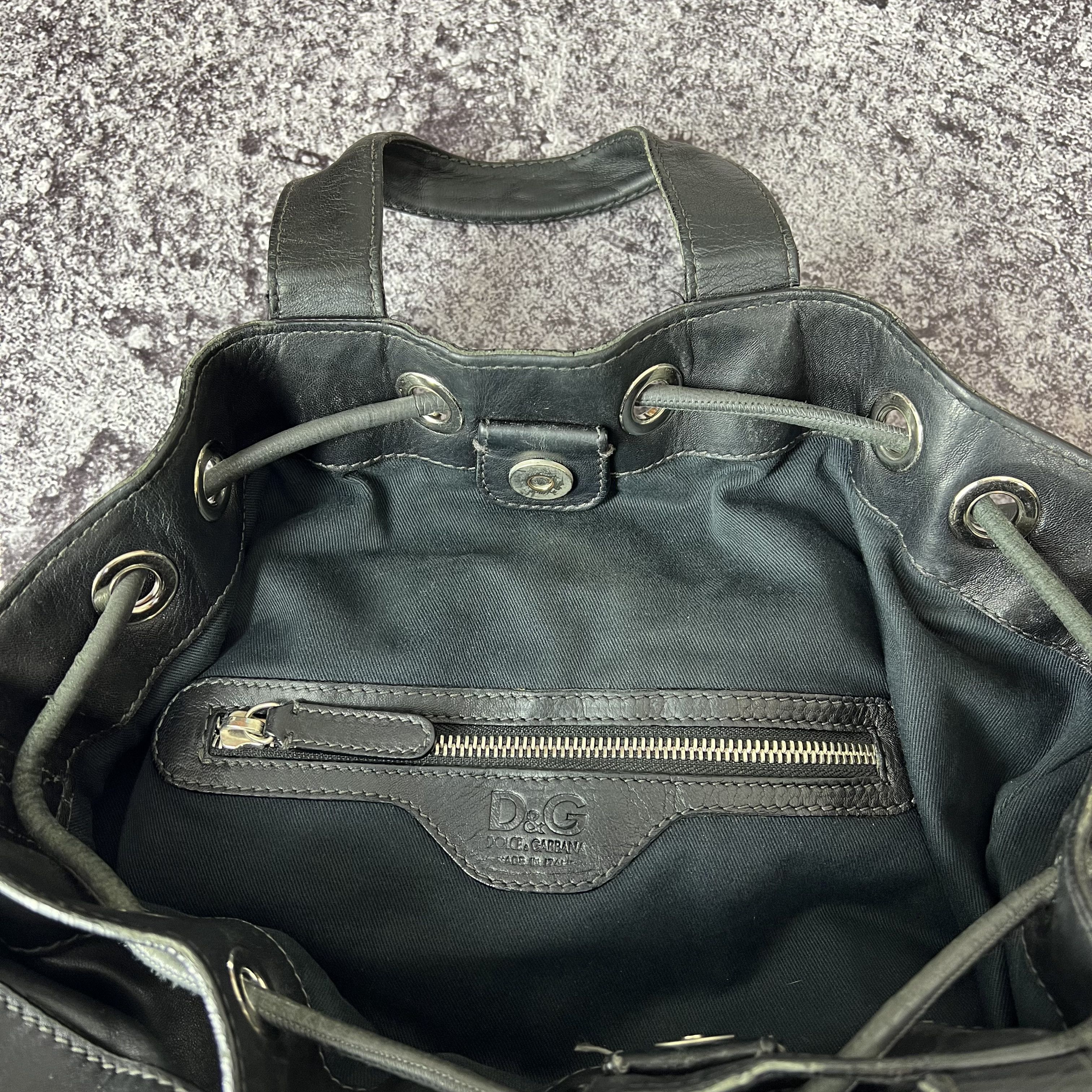 Dolce & Gabbana Dolce & Gabbana Raquel Bag Leather Made in Italy Size ONE SIZE - 16 Thumbnail