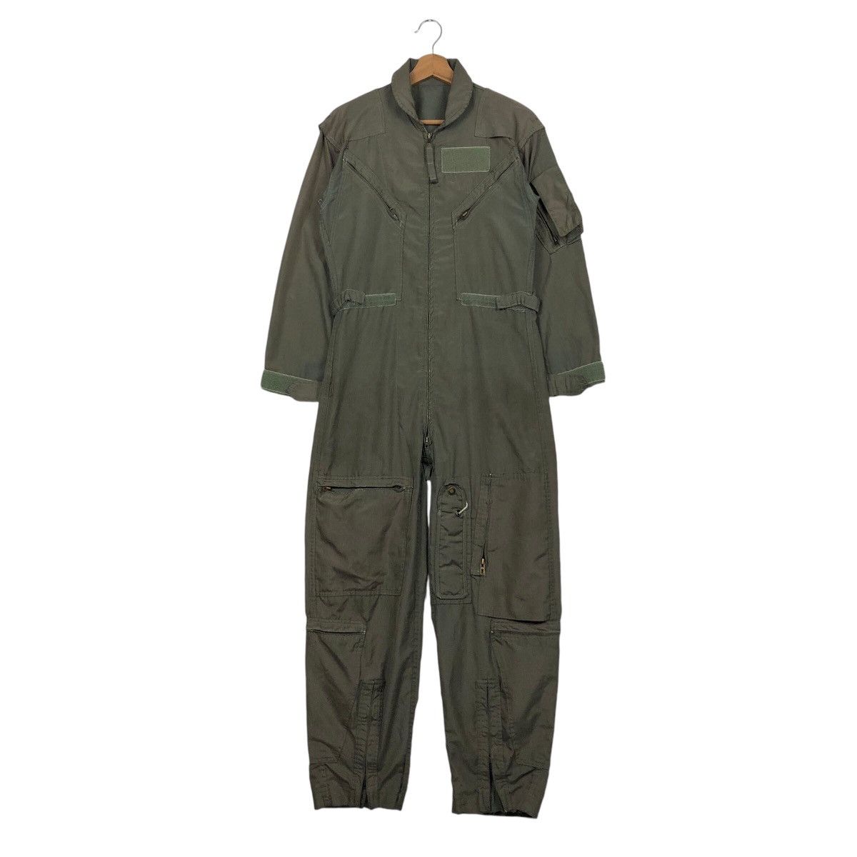 Vintage 📌Vtg Military Overall Reproduction Air Force Buzz Ricksons Size US 34 / EU 50 - 2 Thumbnail
