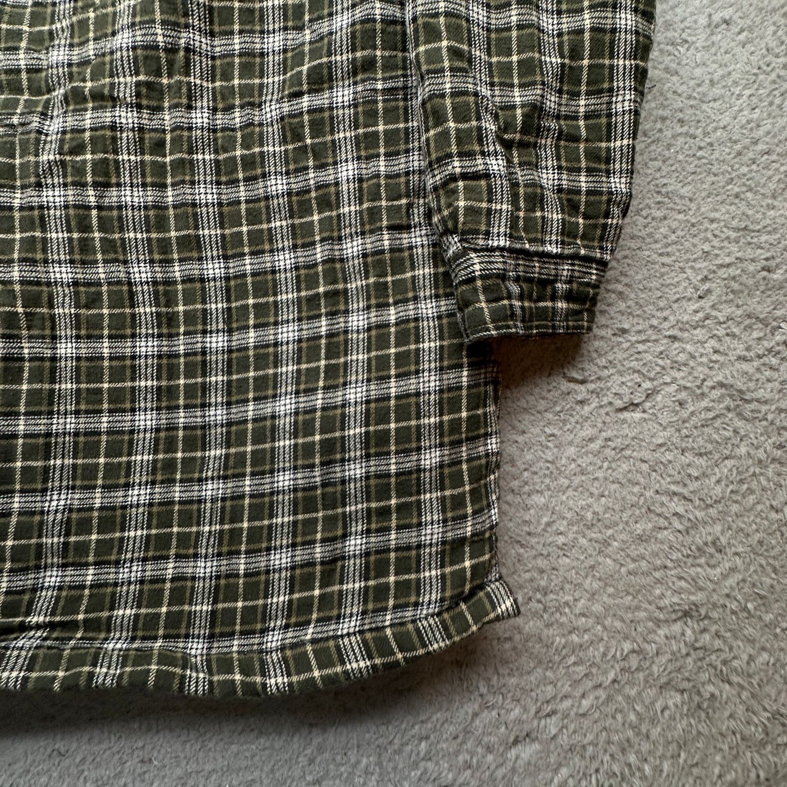 Wrangler Wrangler Riggs Workwear Quilt Lined Zip Flannel Jacket 2XL Size US XXL / EU 58 / 5 - 11 Thumbnail