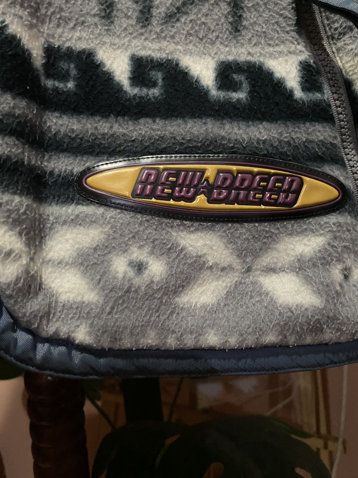 Vintage Vintage New Breed Aztec Pattern Fleece Jacket | 90s Outdoor Size US M / EU 48-50 / 2 - 9 Thumbnail