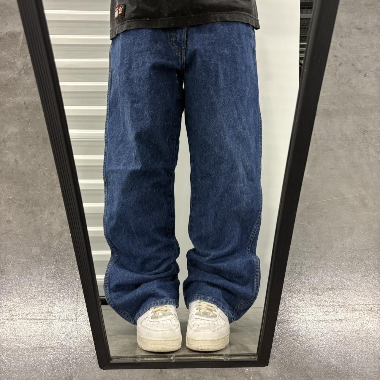 Dickies Crazy Vintage Y2K/2000s Baggy Dickies Skater Style Medium Blue Wash Denim Jeans! Size US 38 / EU 54 - 1 Thumbnail